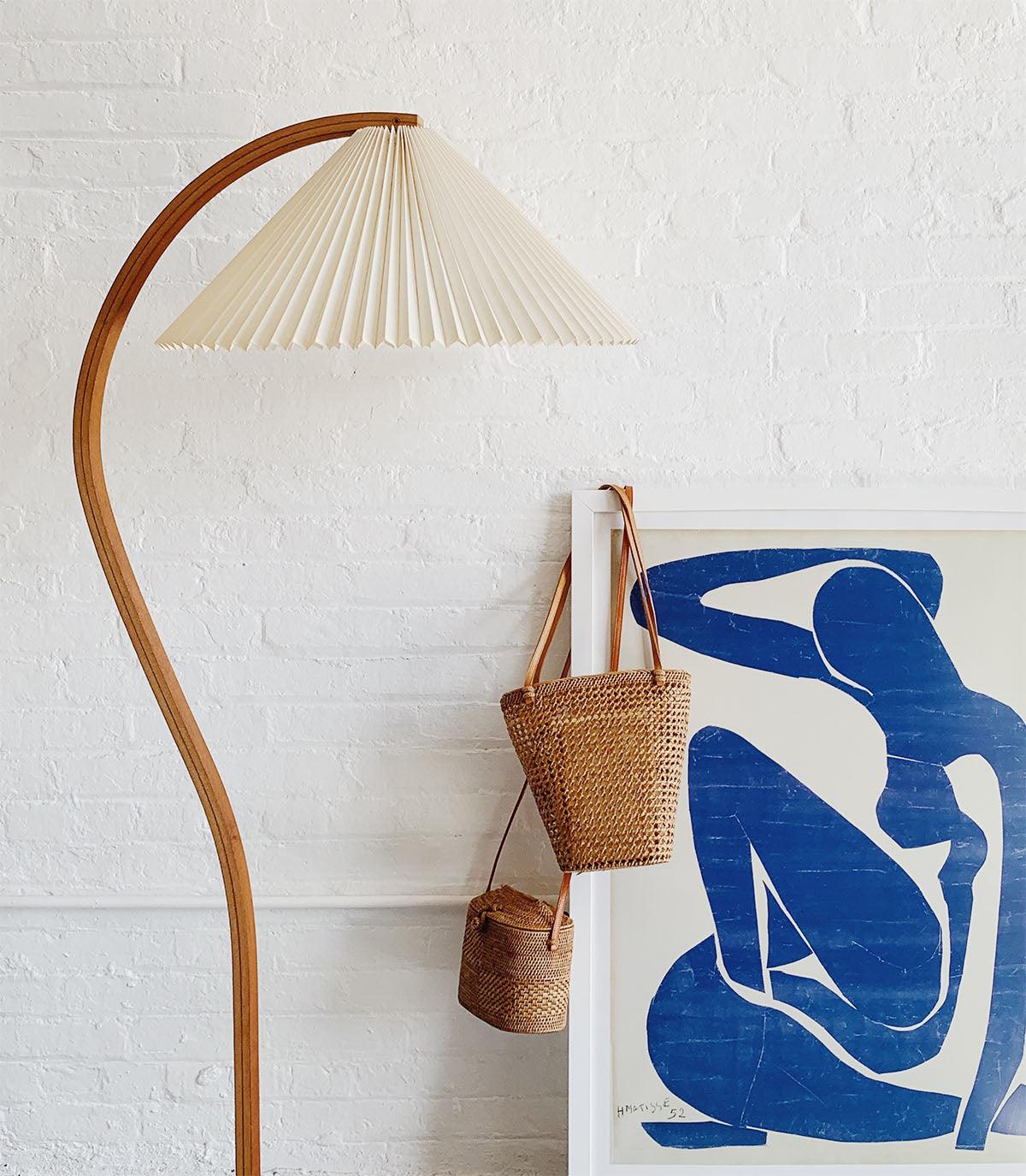 Caprany Floor Lamp - Drapery-1-Luxehomezone