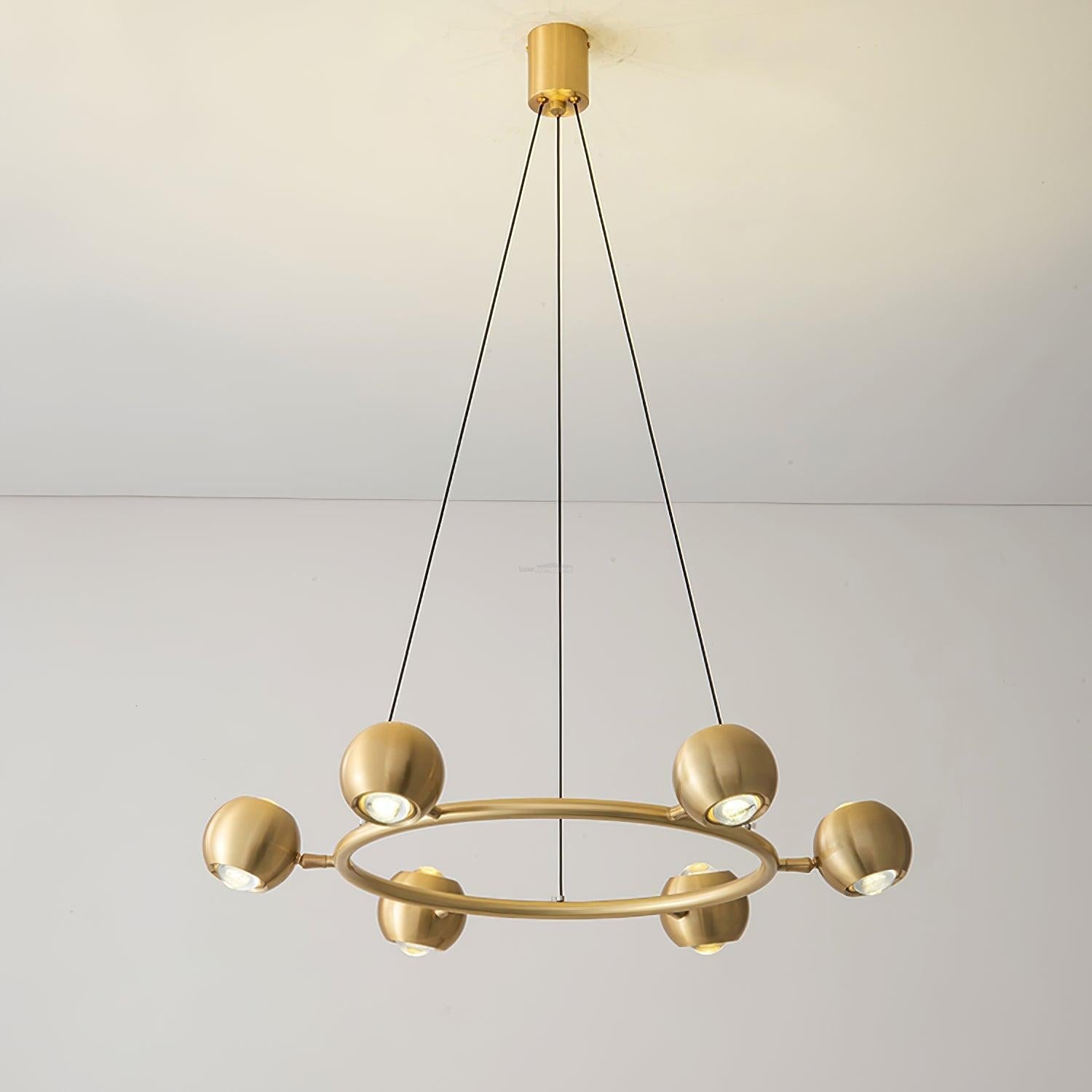 Callisto Chandelier ∅ 21.7″ - Marshmallow-1-Luxehomezone