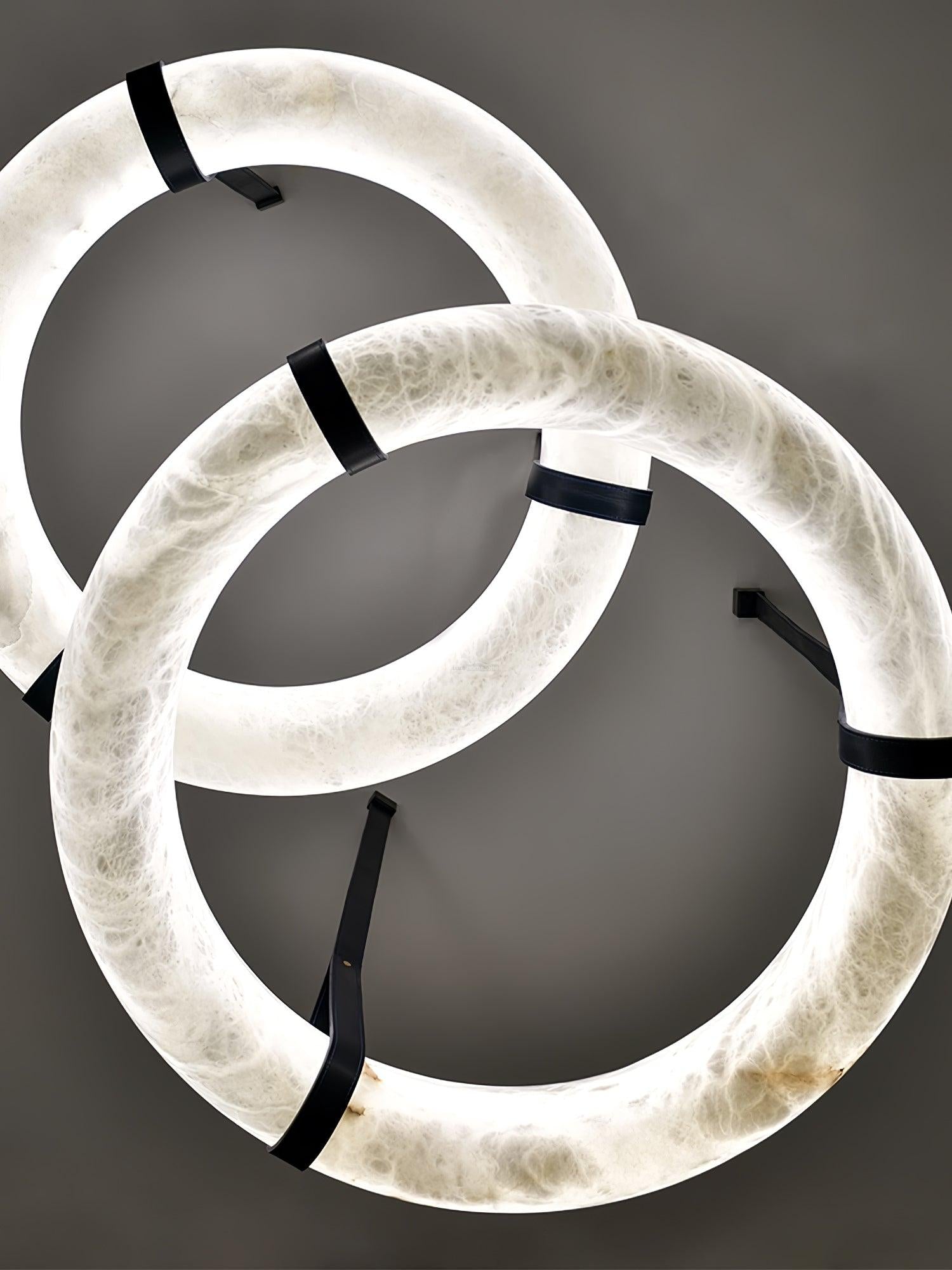 Oslo Alabaster Pendant Light Style B - Alabaster, Alabaster Chandelier-1-Luxehomezone