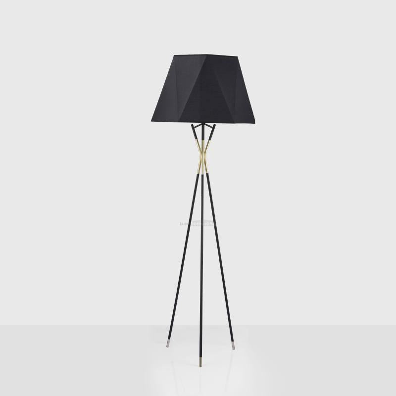 Solitaire Floor Lamp ∅ 21.7″ - Geometry-1-Luxehomezone
