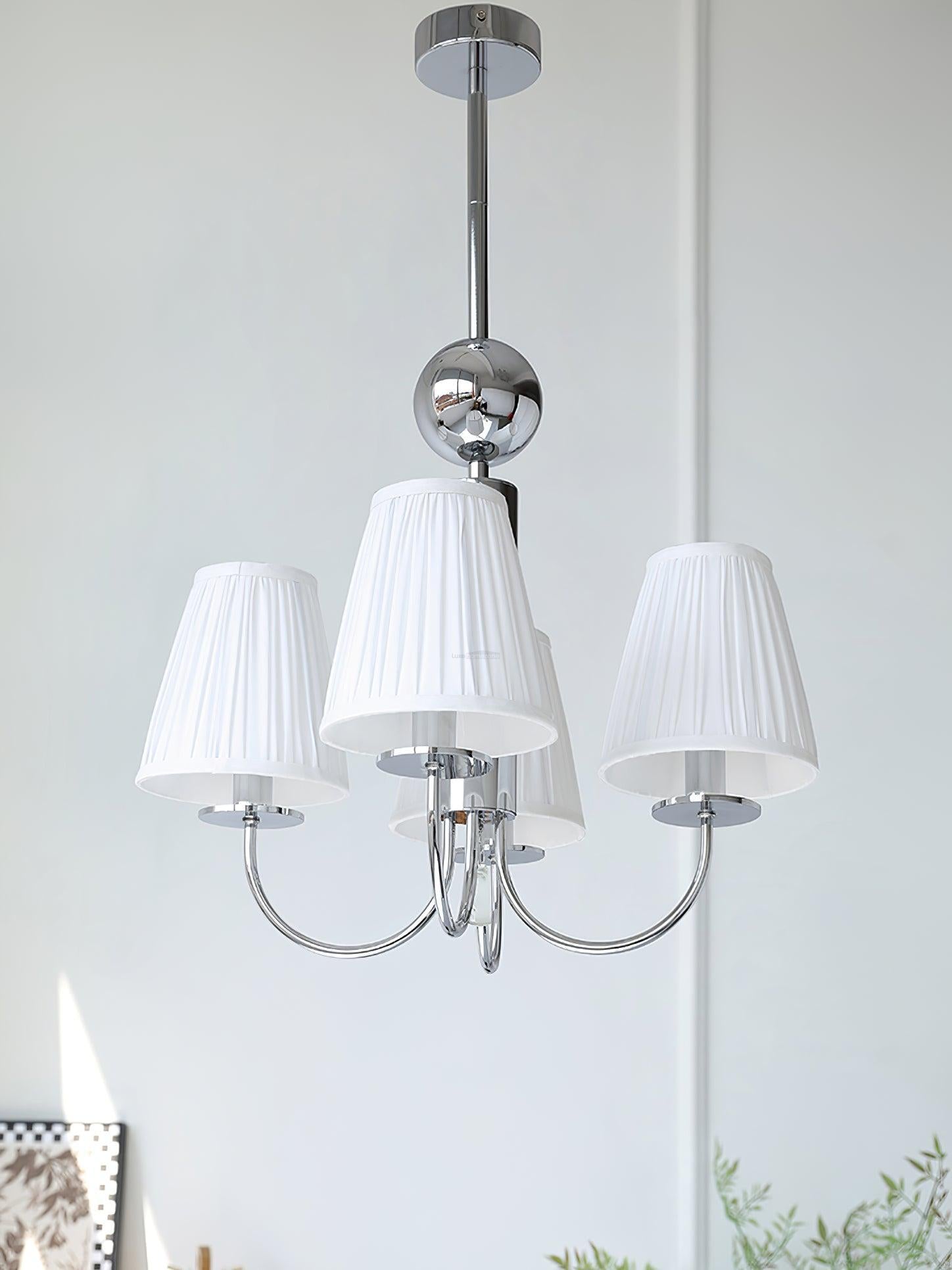 Simplicity Chrome Chandelier Φ 19.7″ - Variety-1-Luxehomezone