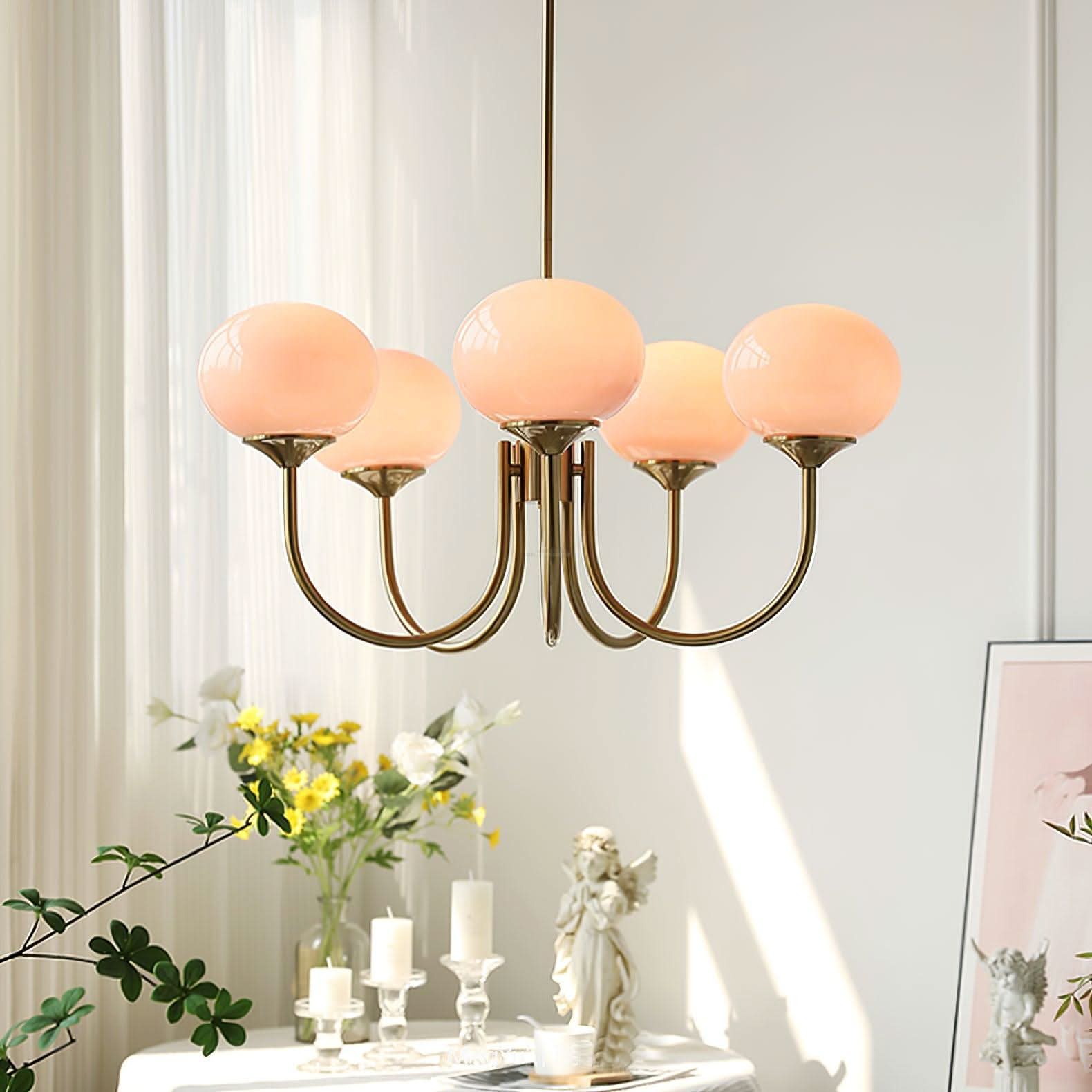 Marshmallow Chandelier 18''  26'' - Luxehomezone