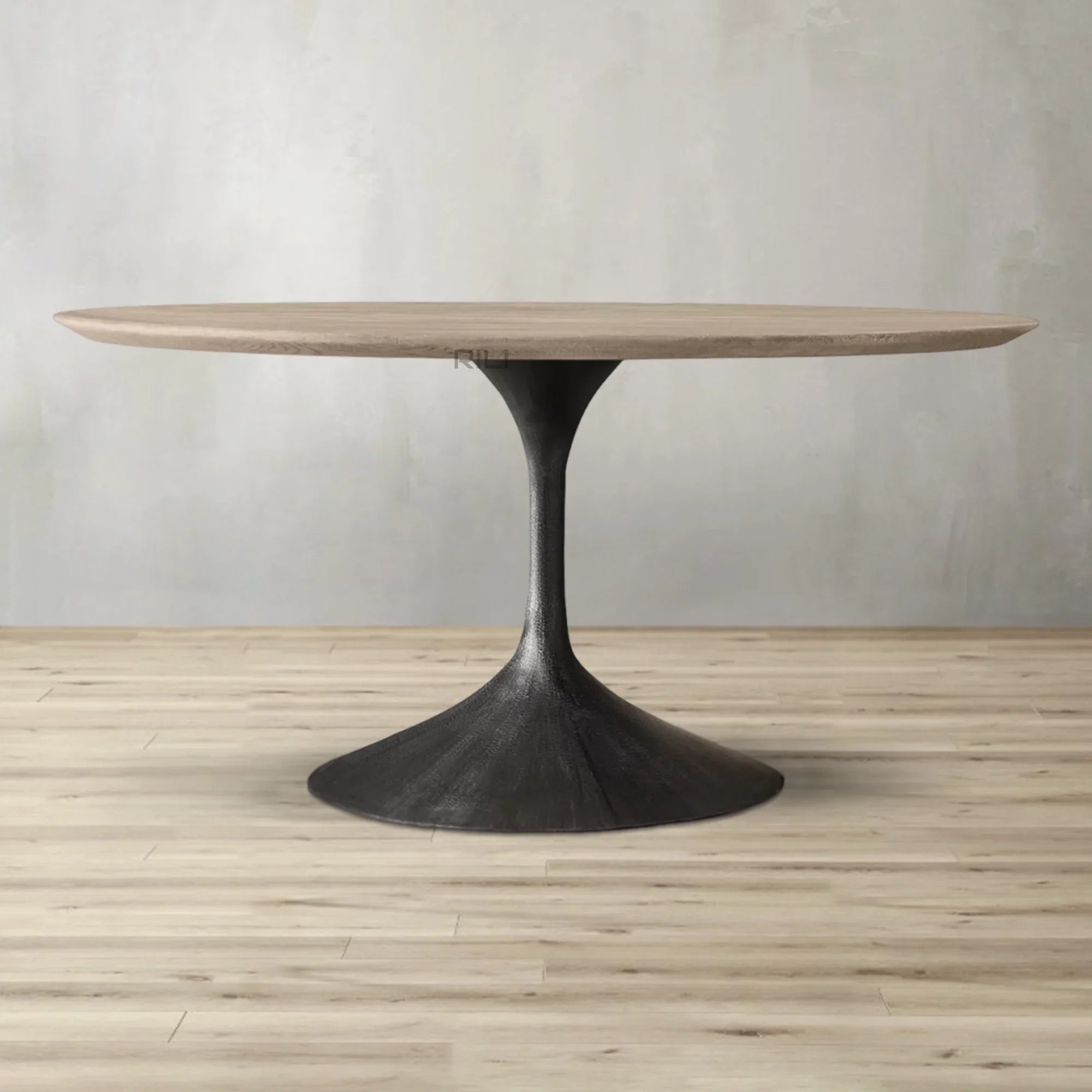 Aero Wood Round Dining Table