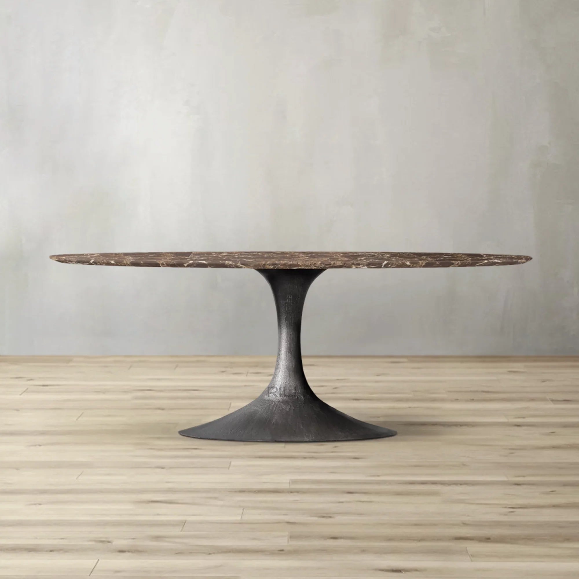 Aero Stone Oval Dining Table