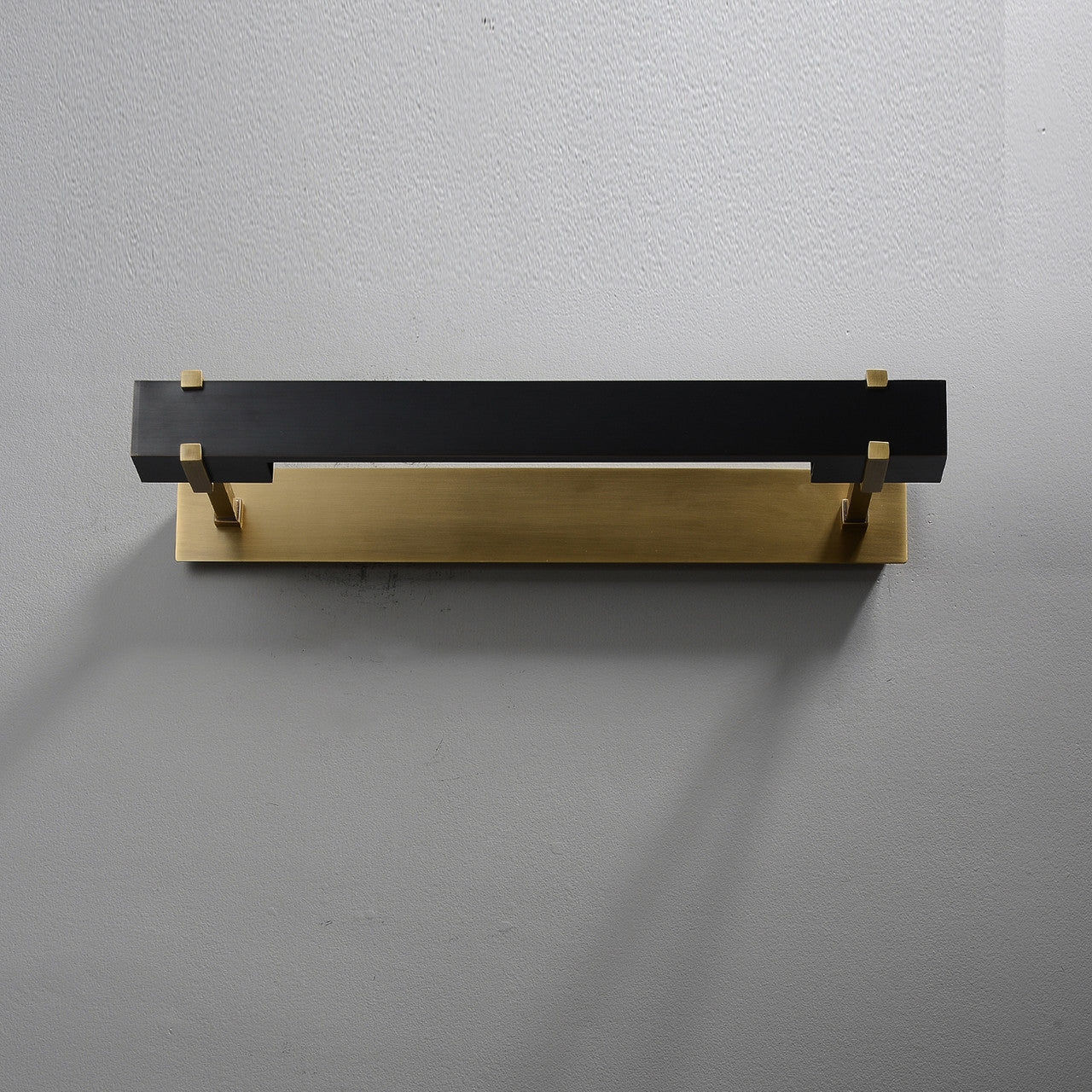 Black Rectangular Box Wall Sconce