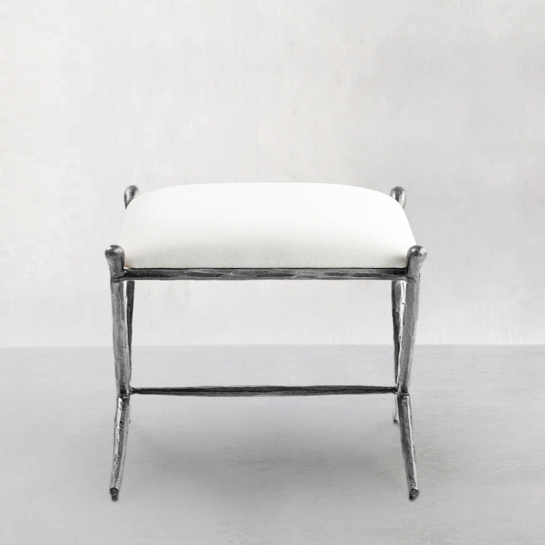 Thaddeus Horn Fabric Base Stool