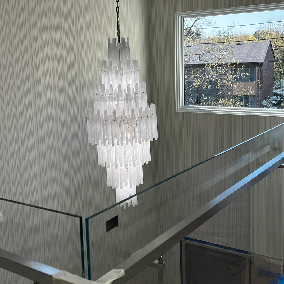Blanch Cascading Murano Glass Chandelier - Helia-1-Luxehomezone