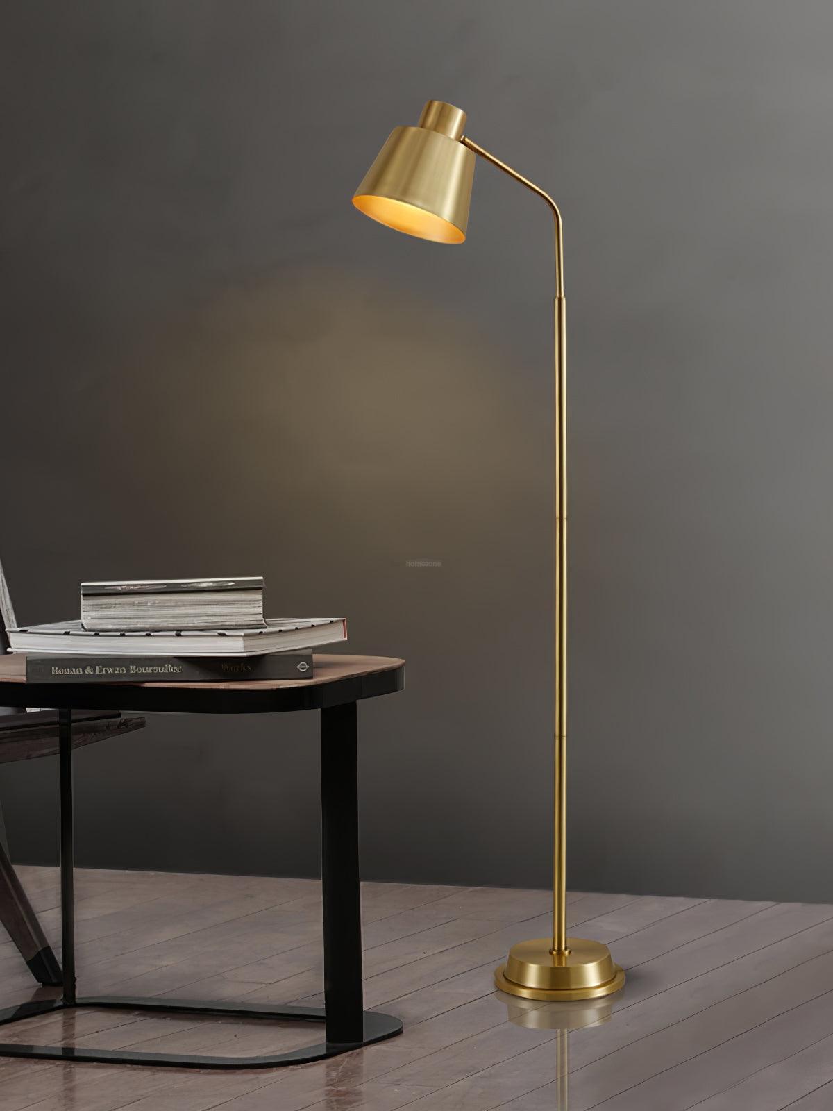 Zeid Floor Lamp W 9.4″ - Geometry-1-Luxehomezone