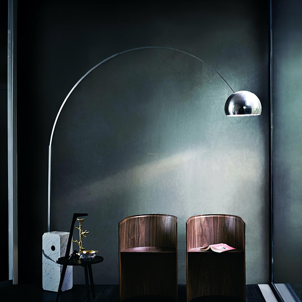 Arco Floor Light - Alabaster-1-Luxehomezone