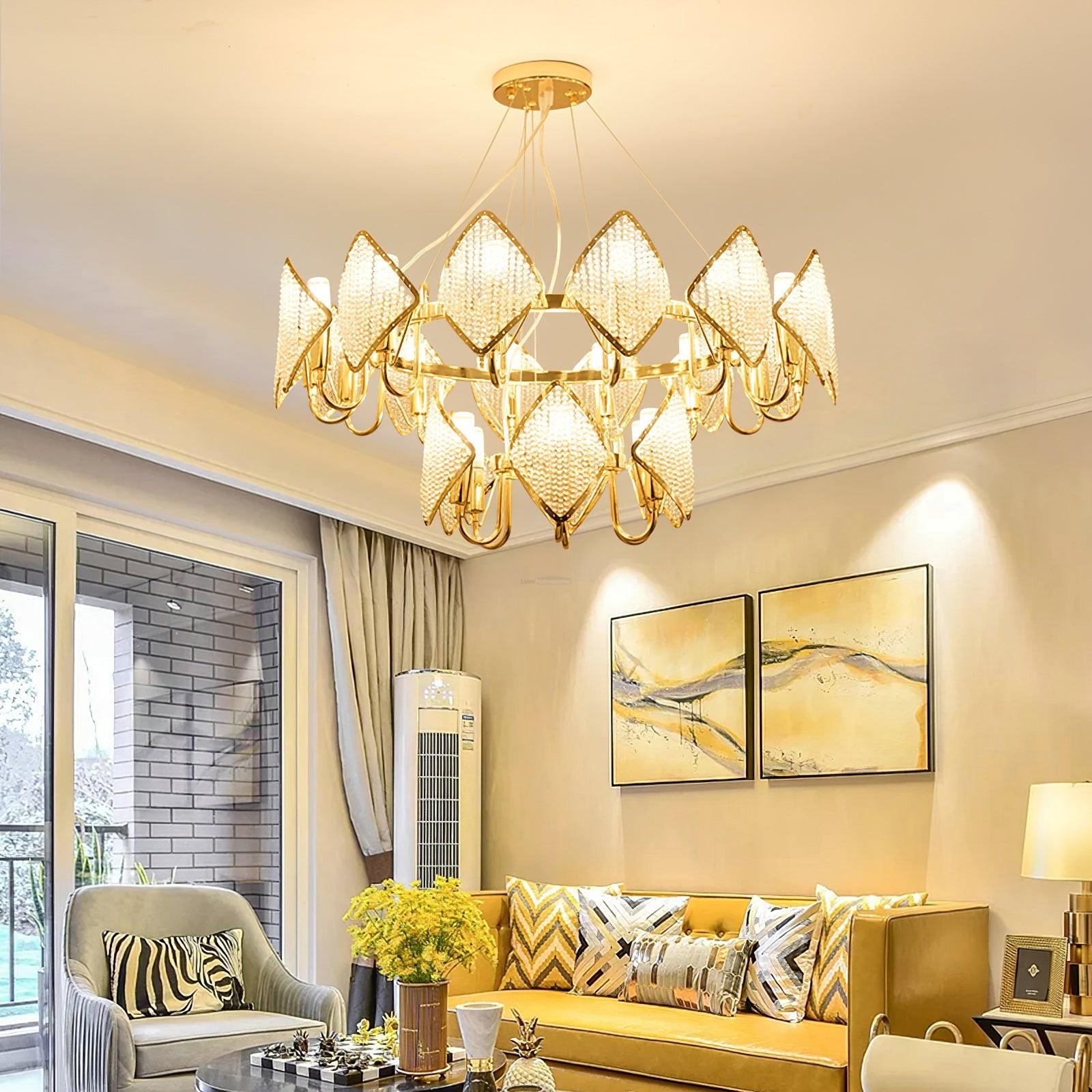 Holly Chandelier with 4/12/24 heads - Luxehomezone