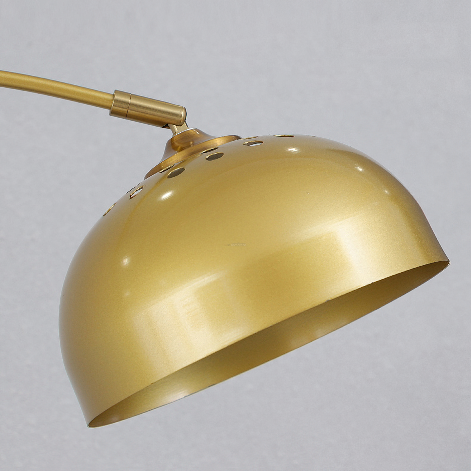 Arc Bell Floor Lamp  ∅ 11″ - Bent-1-Luxehomezone