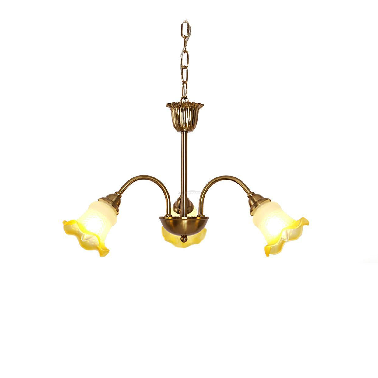 Morning Glory Chandelier ∅ 24.4″ - Zahara-1-Luxehomezone