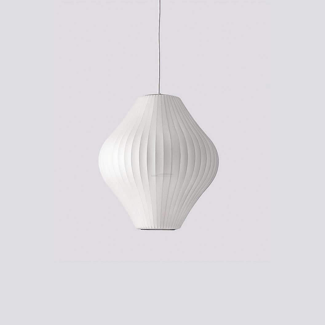 Bubble Pendant Light with Artificial Silk Lampshade - Luxehomezone