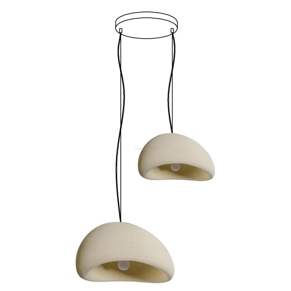 Khmara Chandelier with Rough Combination Type A - Luxehomezone