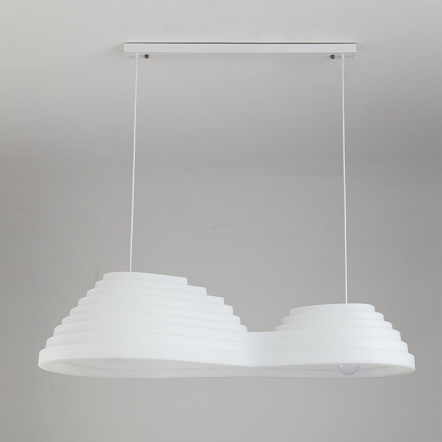 Rice Field Acoustic Acrylic Pendant - Luxehomezone