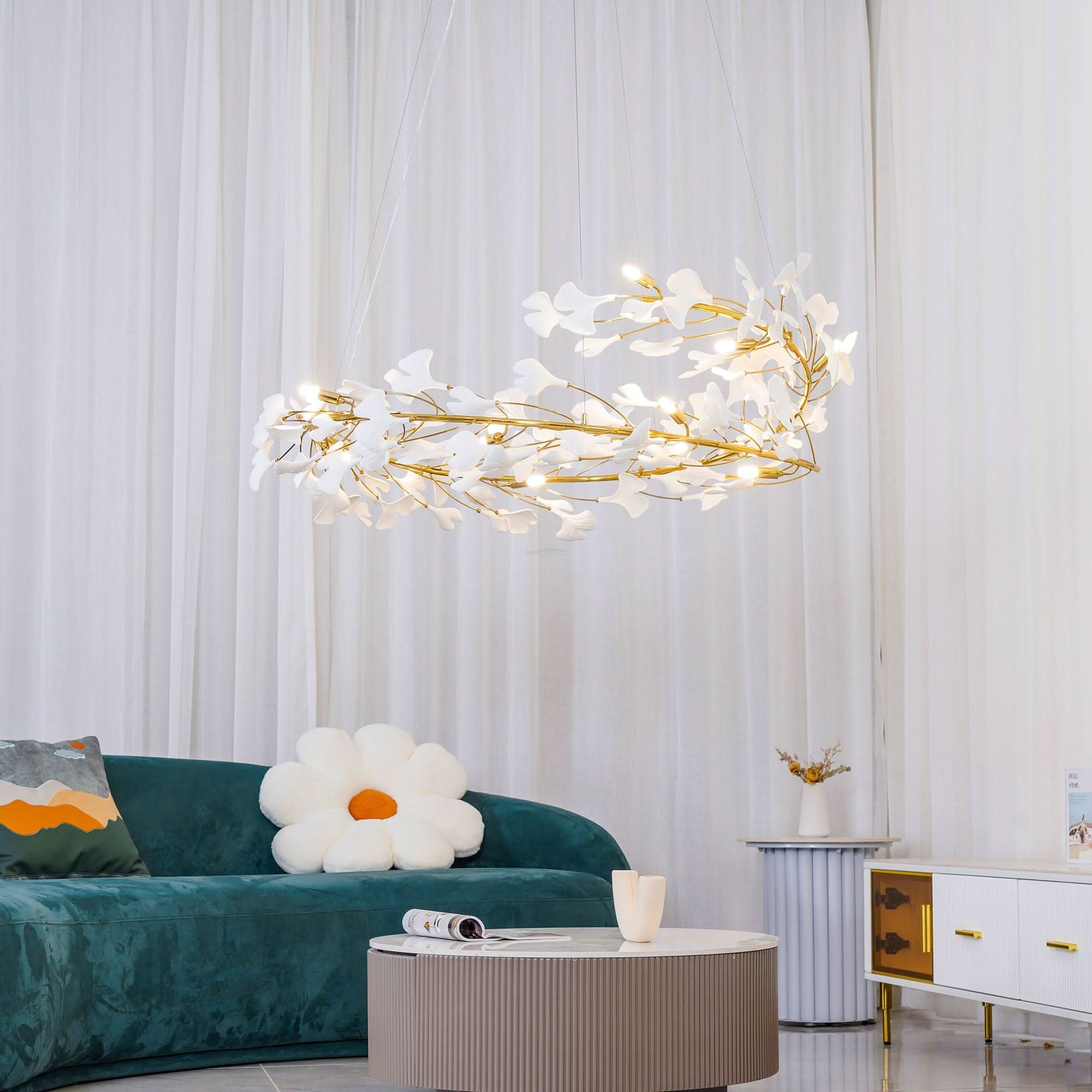 Gingko Chandelier Style U - Luxehomezone