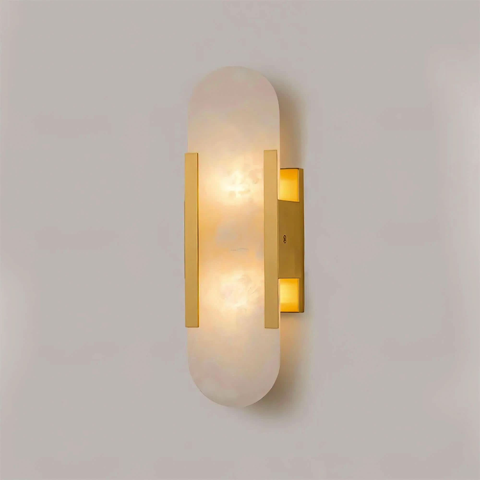 Melange Alabaster Wall Lamp - Luxehomezone