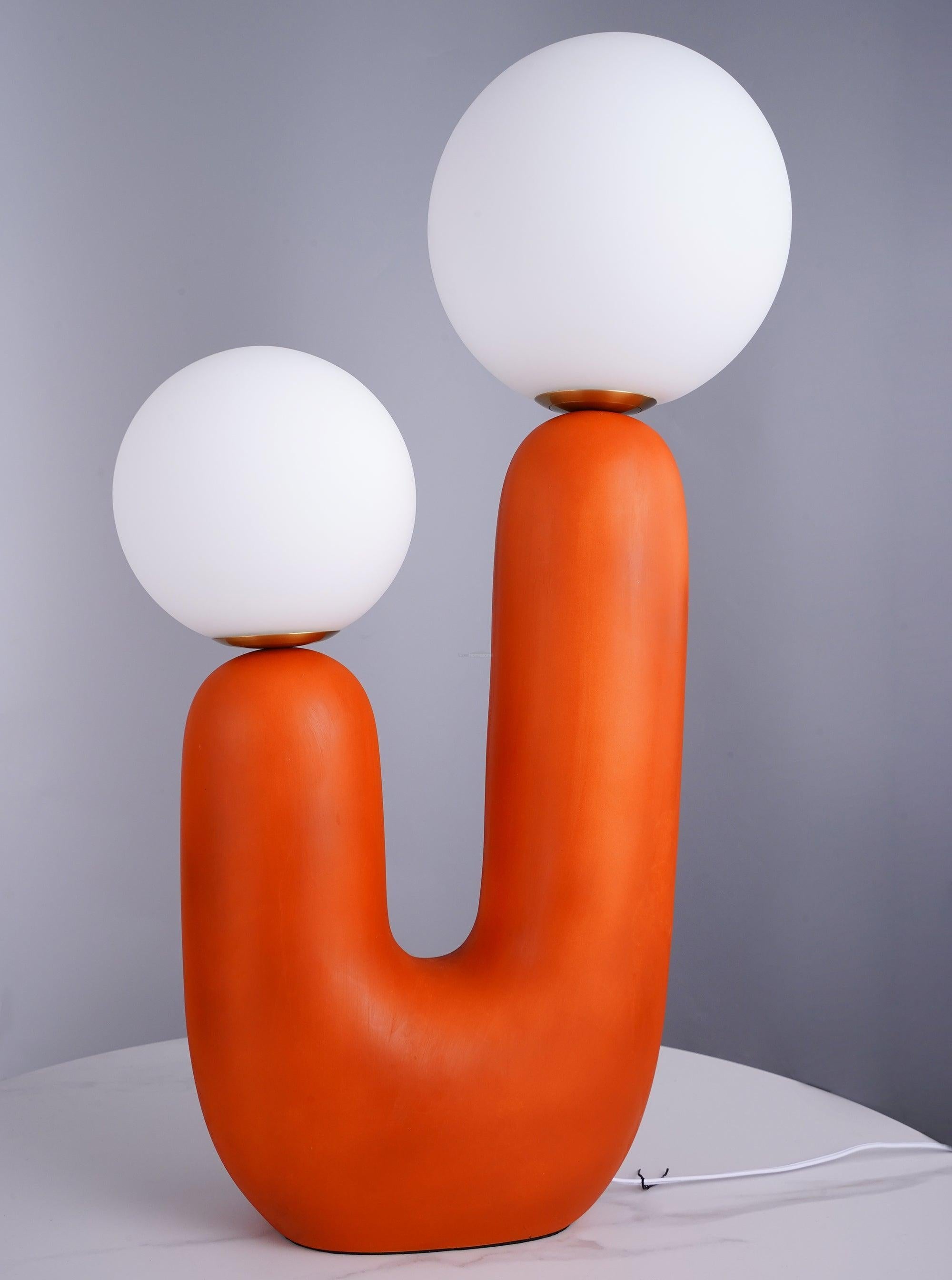 Oo Ceramics Table Lamp ∅ 22.4″ - Candy-1-Luxehomezone