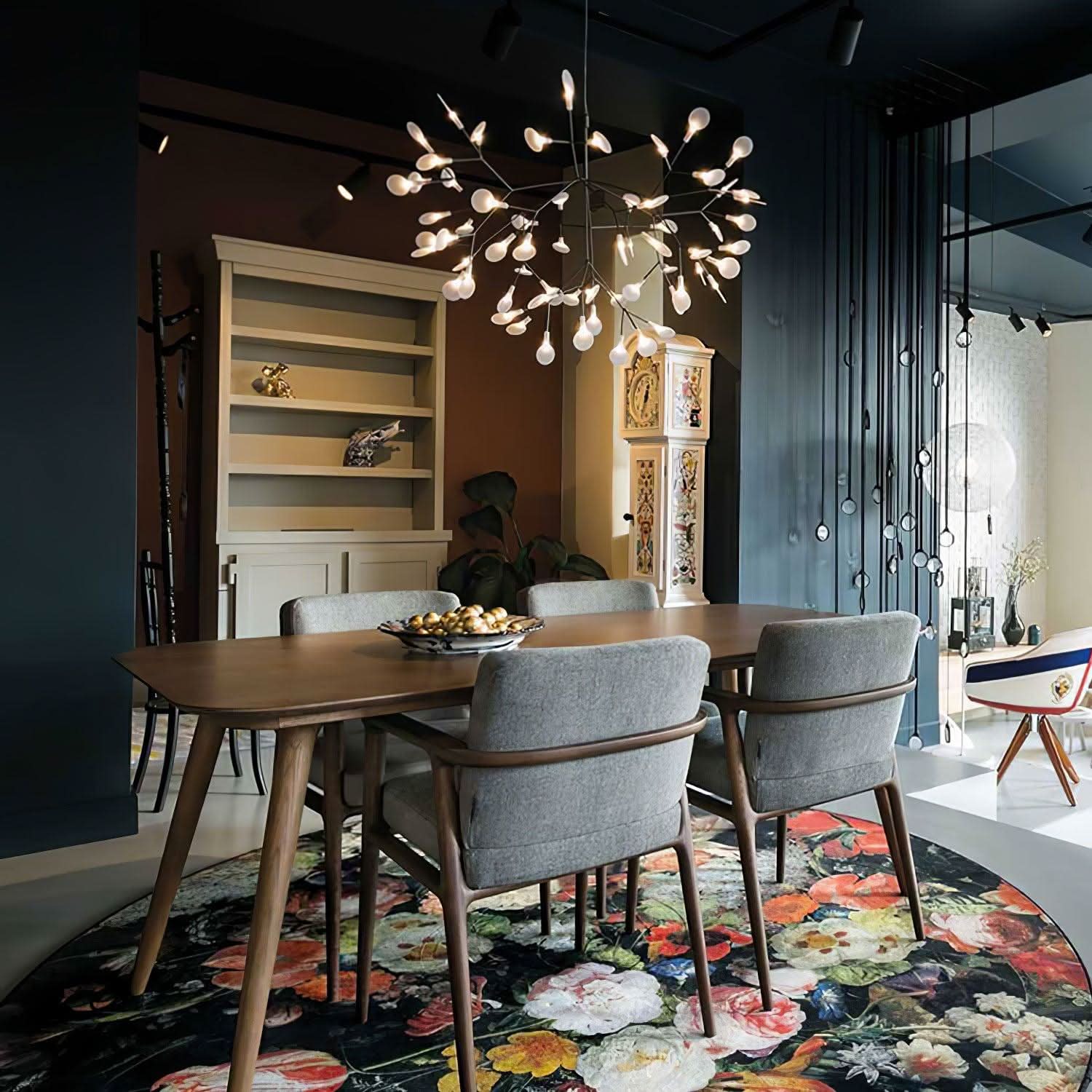 Black Firefly LED Chandelier 20''/29''/40''/60'' - Luxehomezone