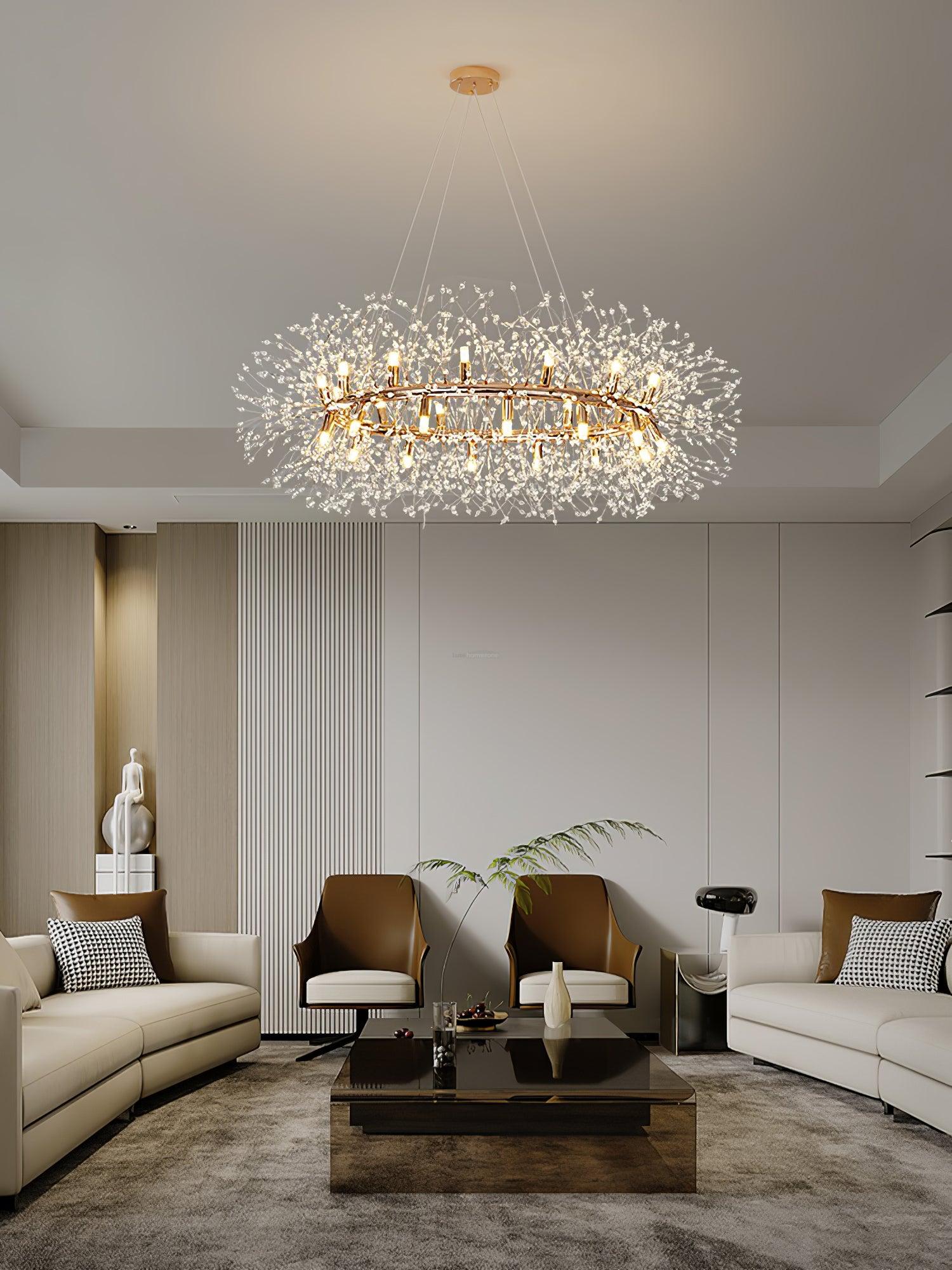 Dandelion Chandelier Bloom - Urchin-1-Luxehomezone