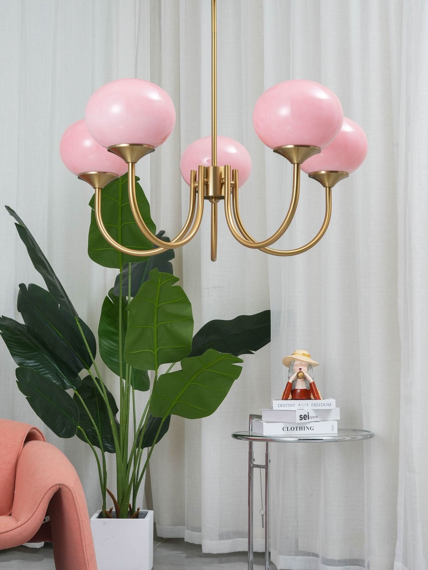 Marshmallow Chandelier 18''  26'' - Luxehomezone