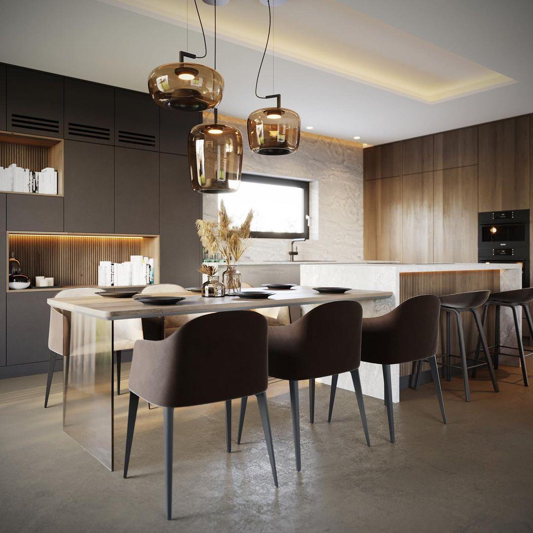 Doppelte Pendant - Art Glass-1-Luxehomezone