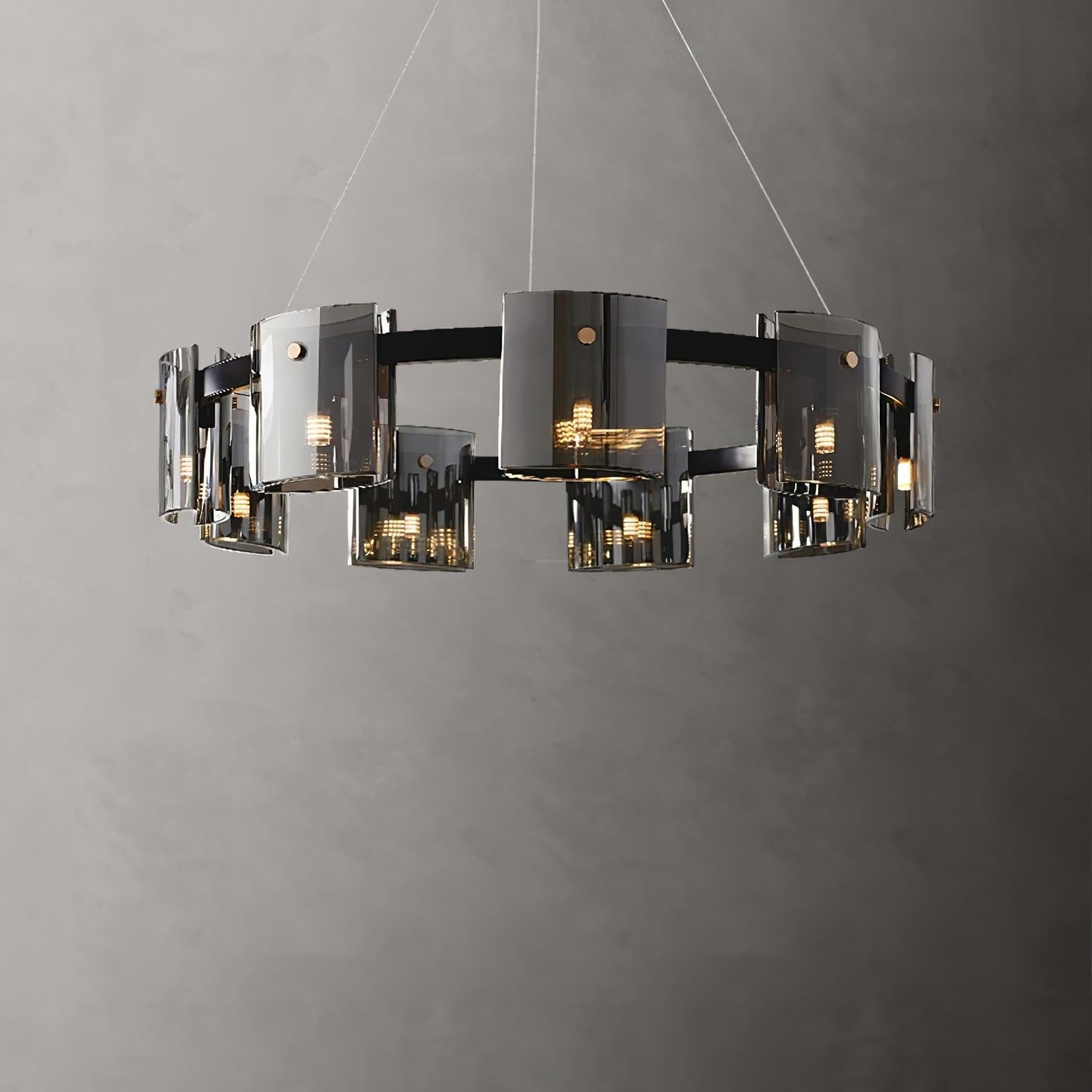 Corlota Chandelier  ∅ 23.6″~39.3'' - Cylinder-1-Luxehomezone