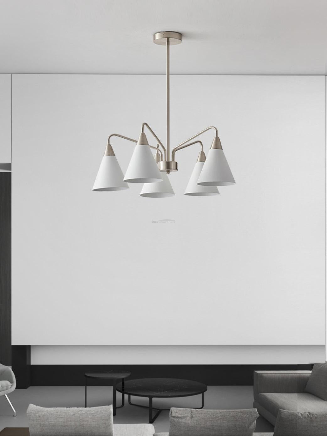 Fashion Cono Chandelier ∅ 20.9″ - Bend-1-Luxehomezone