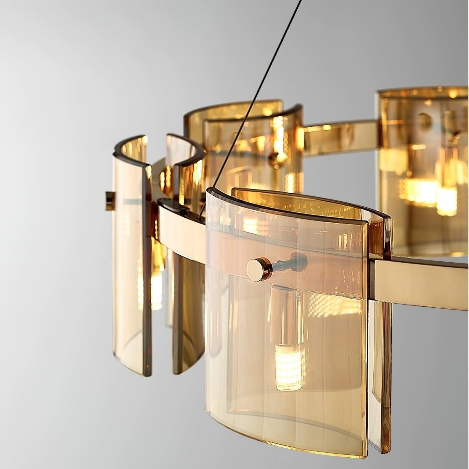 Corlota Chandelier  ∅ 23.6″~39.3'' - Cylinder-1-Luxehomezone