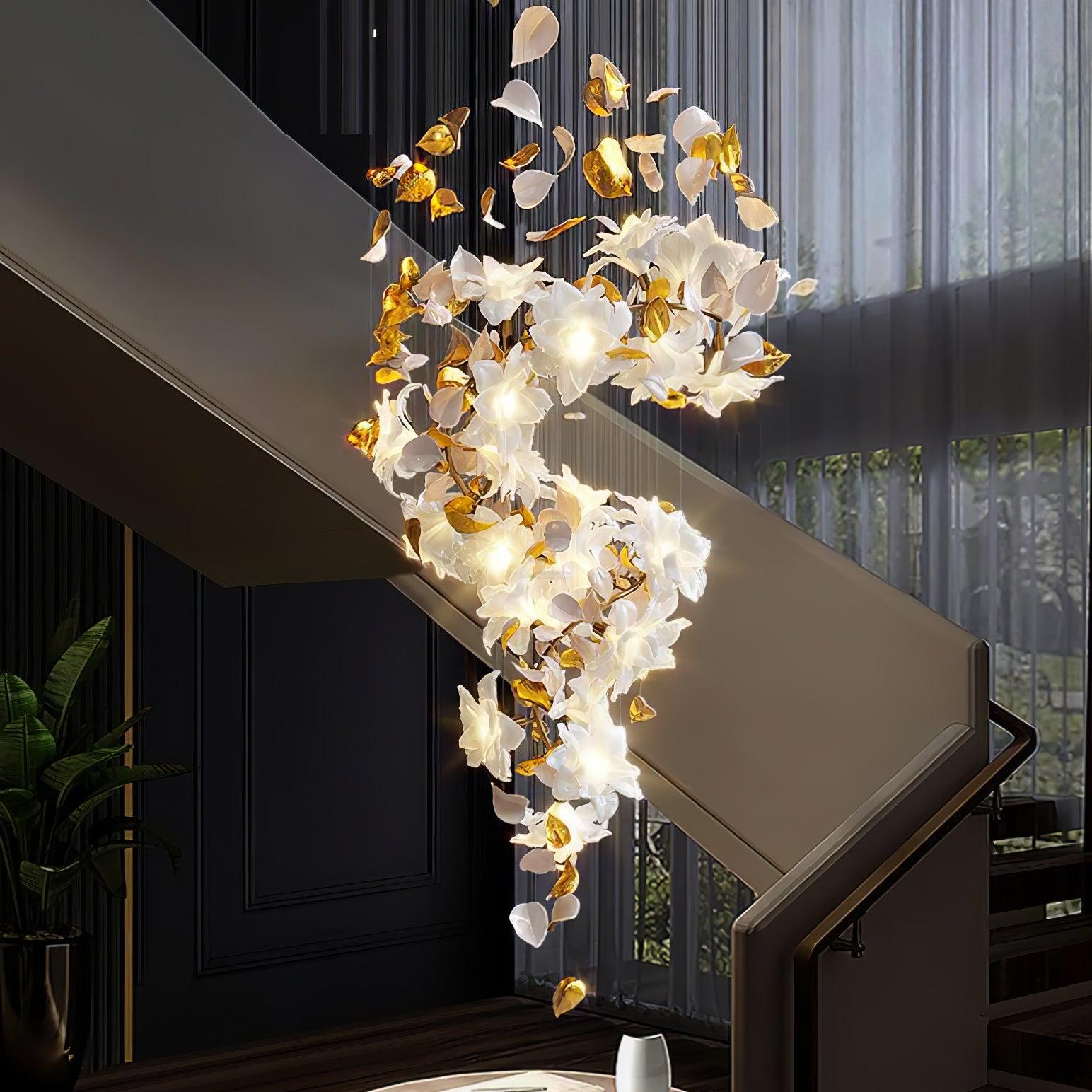 Flying Flowers Fluttering Chandelier with 6 Types - Luxehomezone