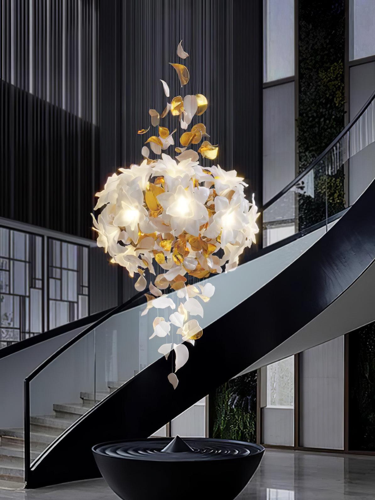 Flying Flowers Fluttering Chandelier with 6 Types - Luxehomezone