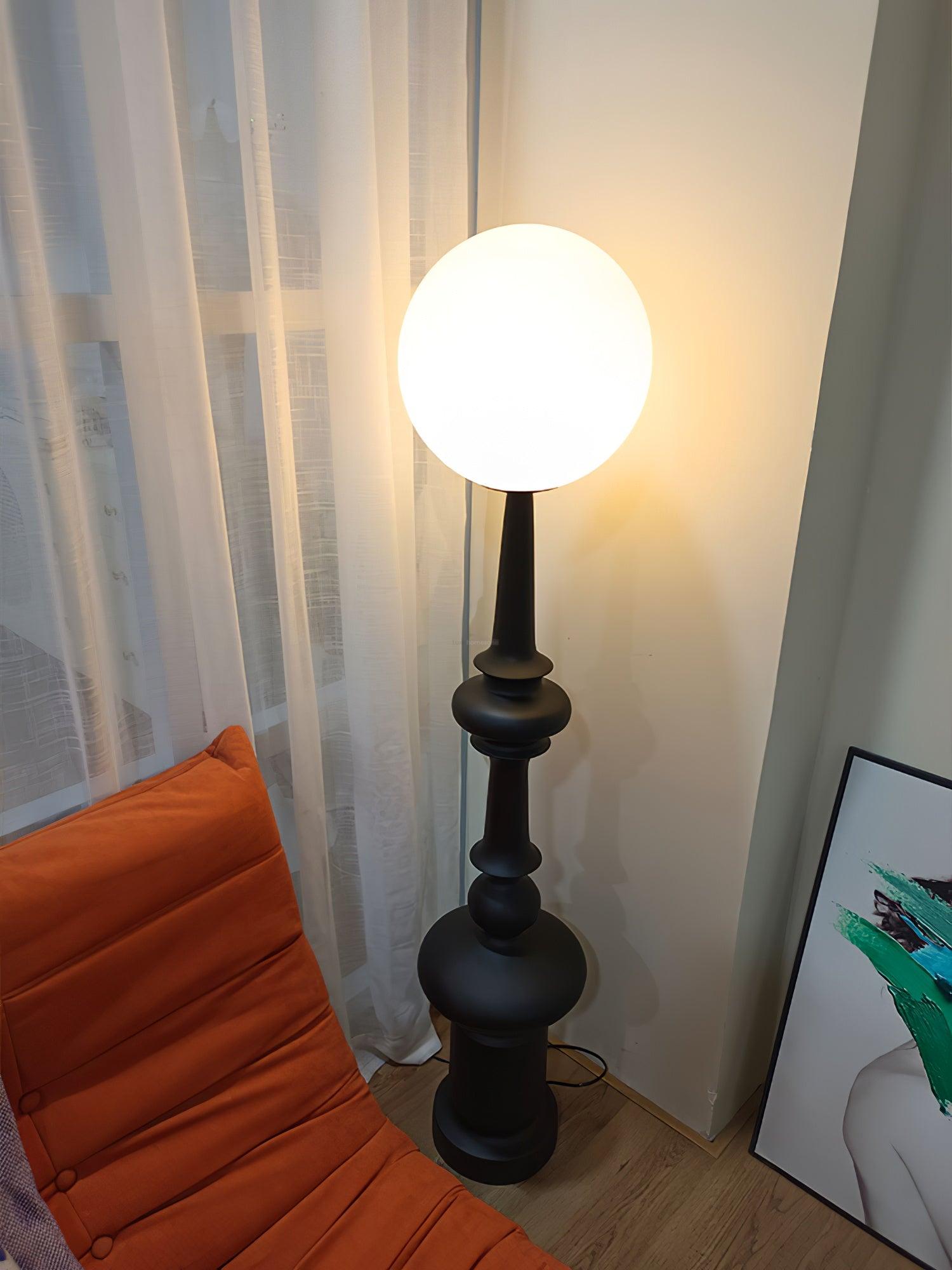 Constance Floor Lamp  ∅ 11.8″ - Lava-1-Luxehomezone