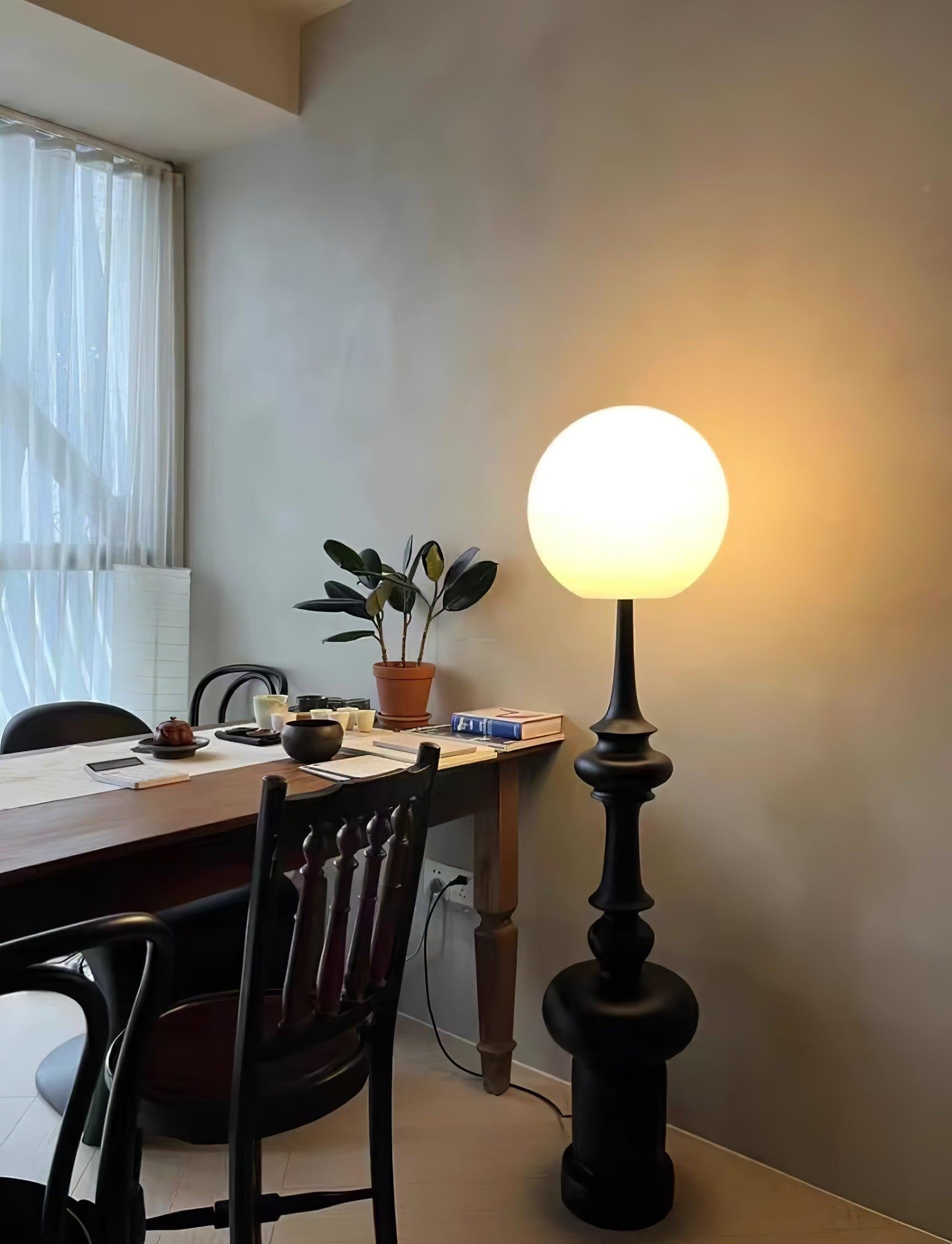 Constance Floor Lamp  ∅ 11.8″ - Lava-1-Luxehomezone