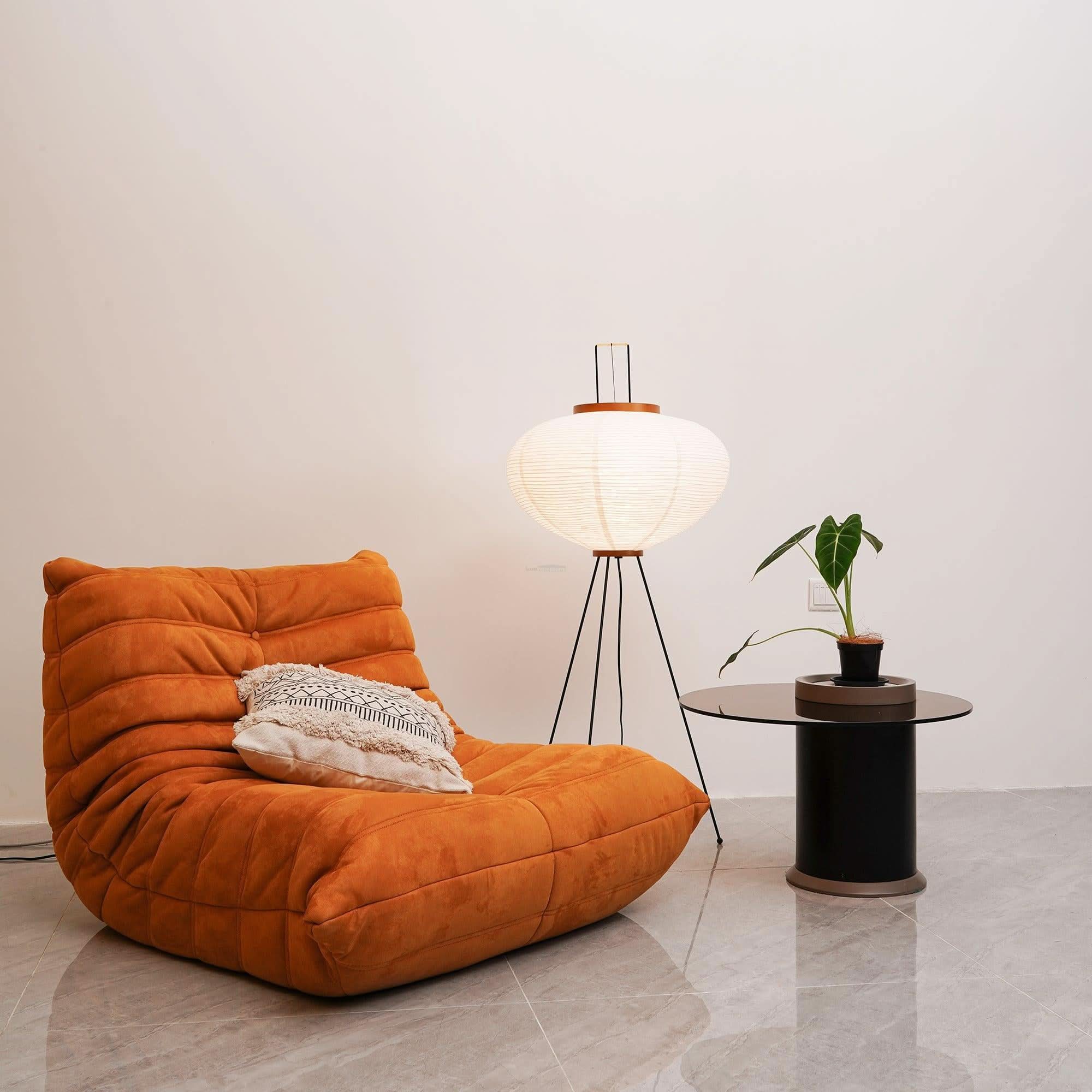 Akari Paper Floor Lamp - Luxehomezone