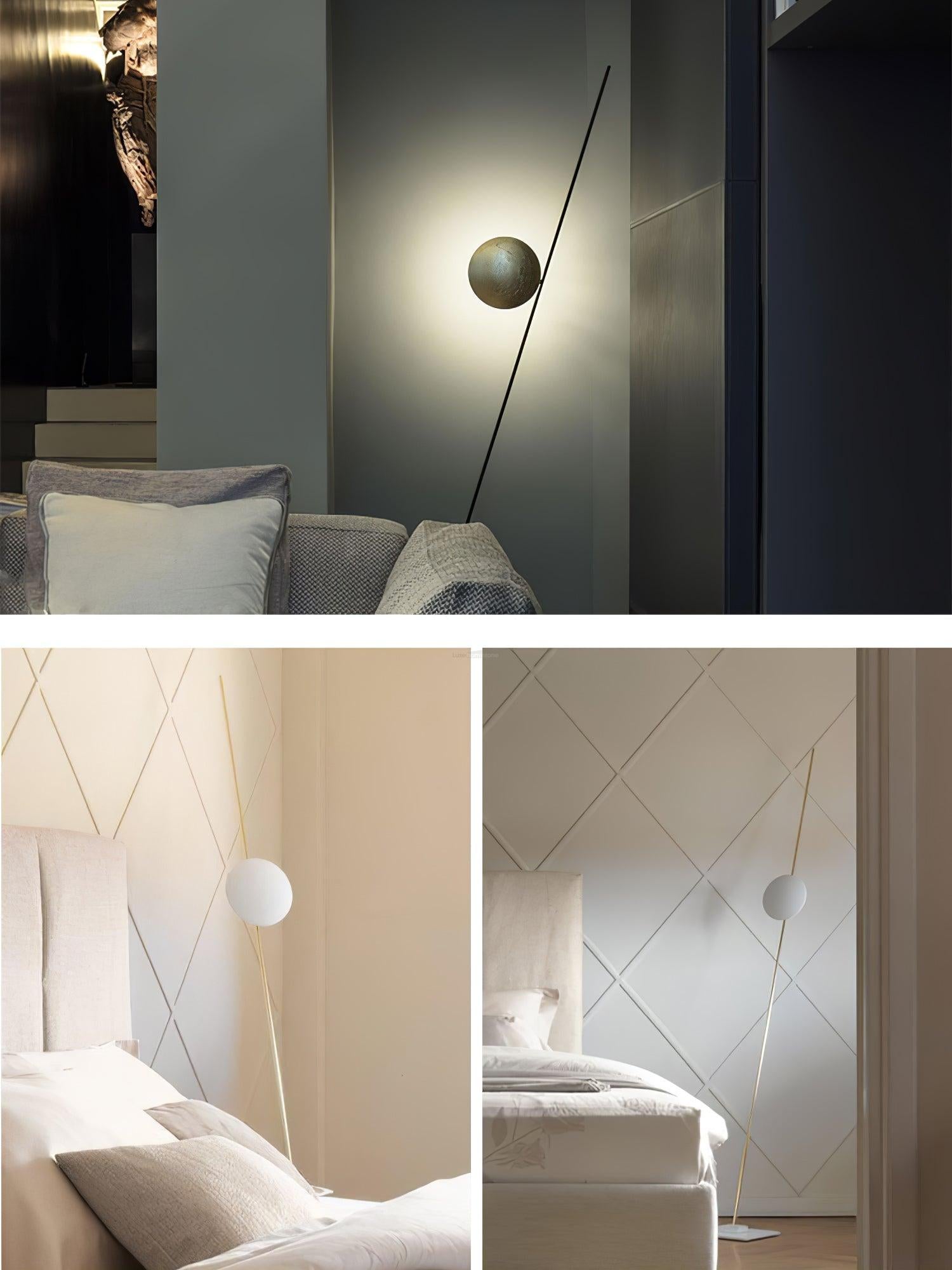 Lederam Floor Lamp with 1/2/3 heads - Mini-1-Luxehomezone