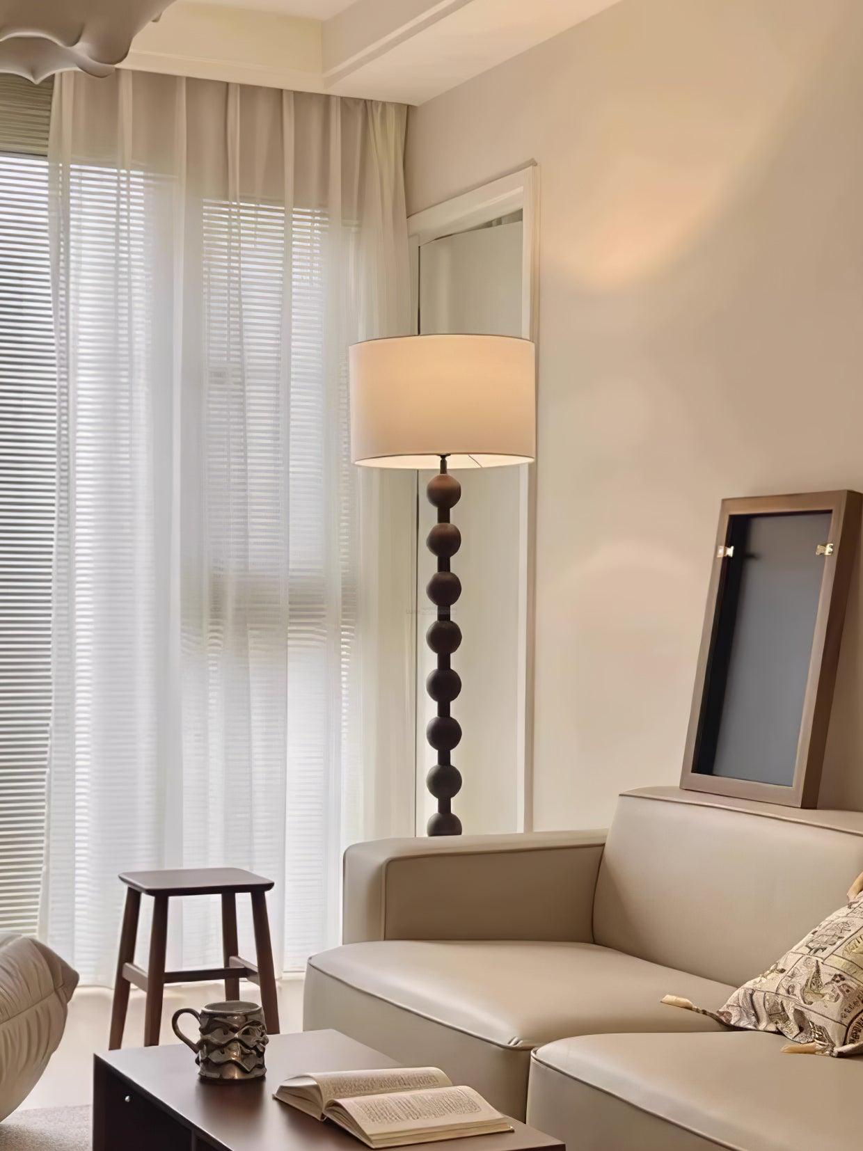 Hugo Barbell Floor Lamp  ∅ 15.7″ - Luxehomezone