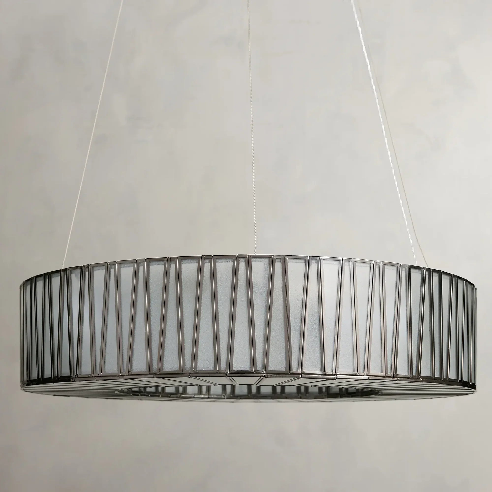 Art Glass Jeunet Round Chandelier - Chandelier, Dinner Room, Glass, Jeunet Series, Living Room- Chandelier1-Luxehomezone
