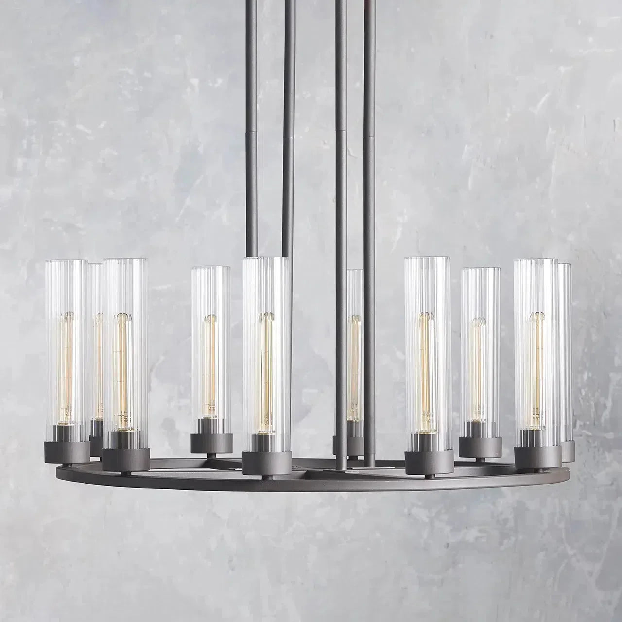 Andreas Round Chandelier 10/12 Light