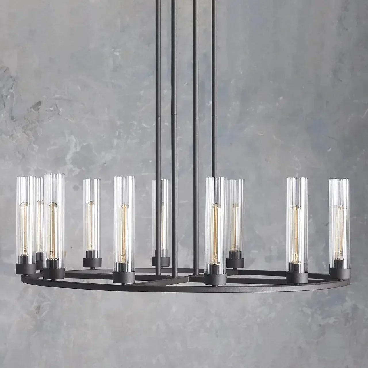 Andreas Round Chandelier 10/12 Light