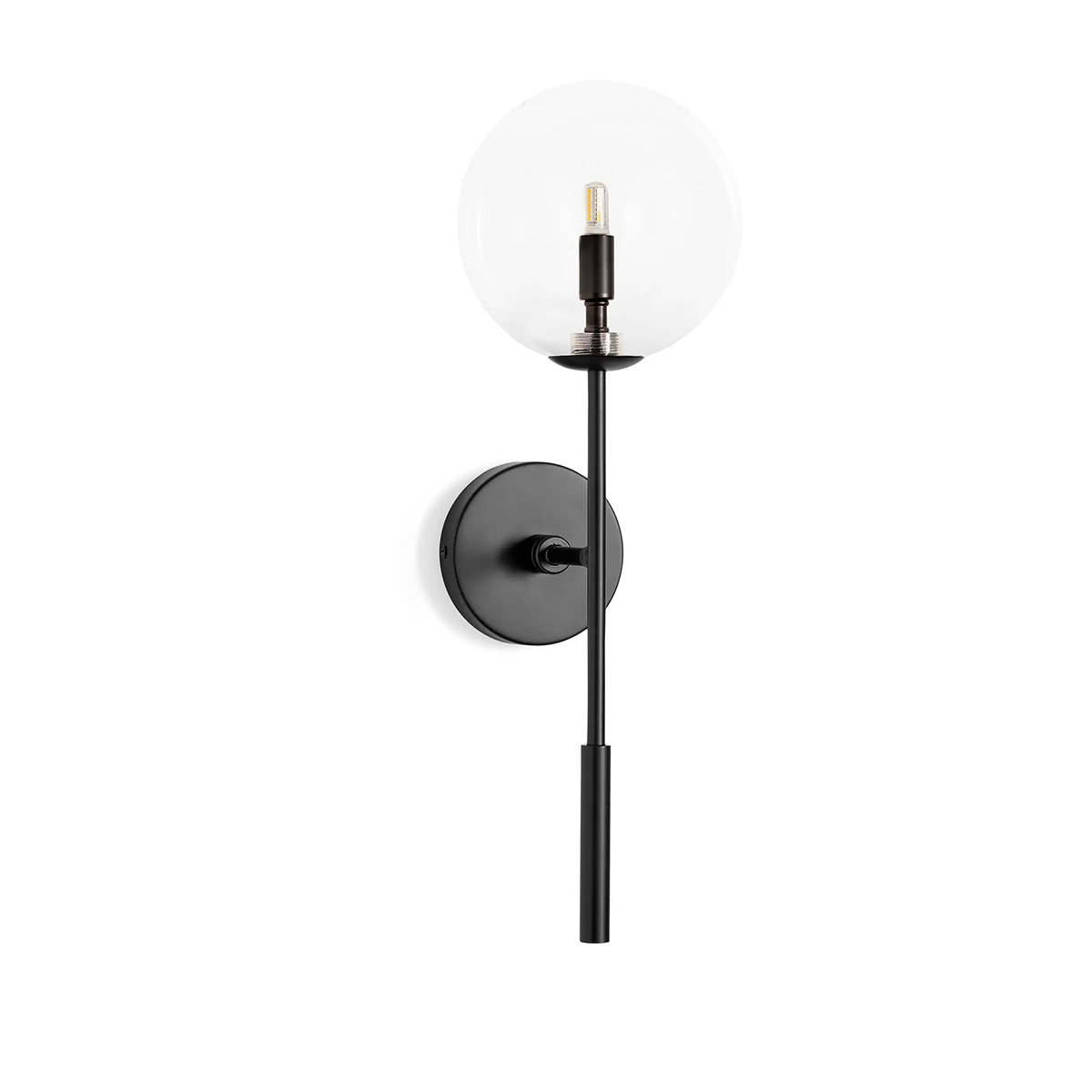 Moder Apollo Glass Ball Wall Sconce - All Products, Moder Apollo Series, Wall Sconce- Wall Sconce1-Luxehomezone