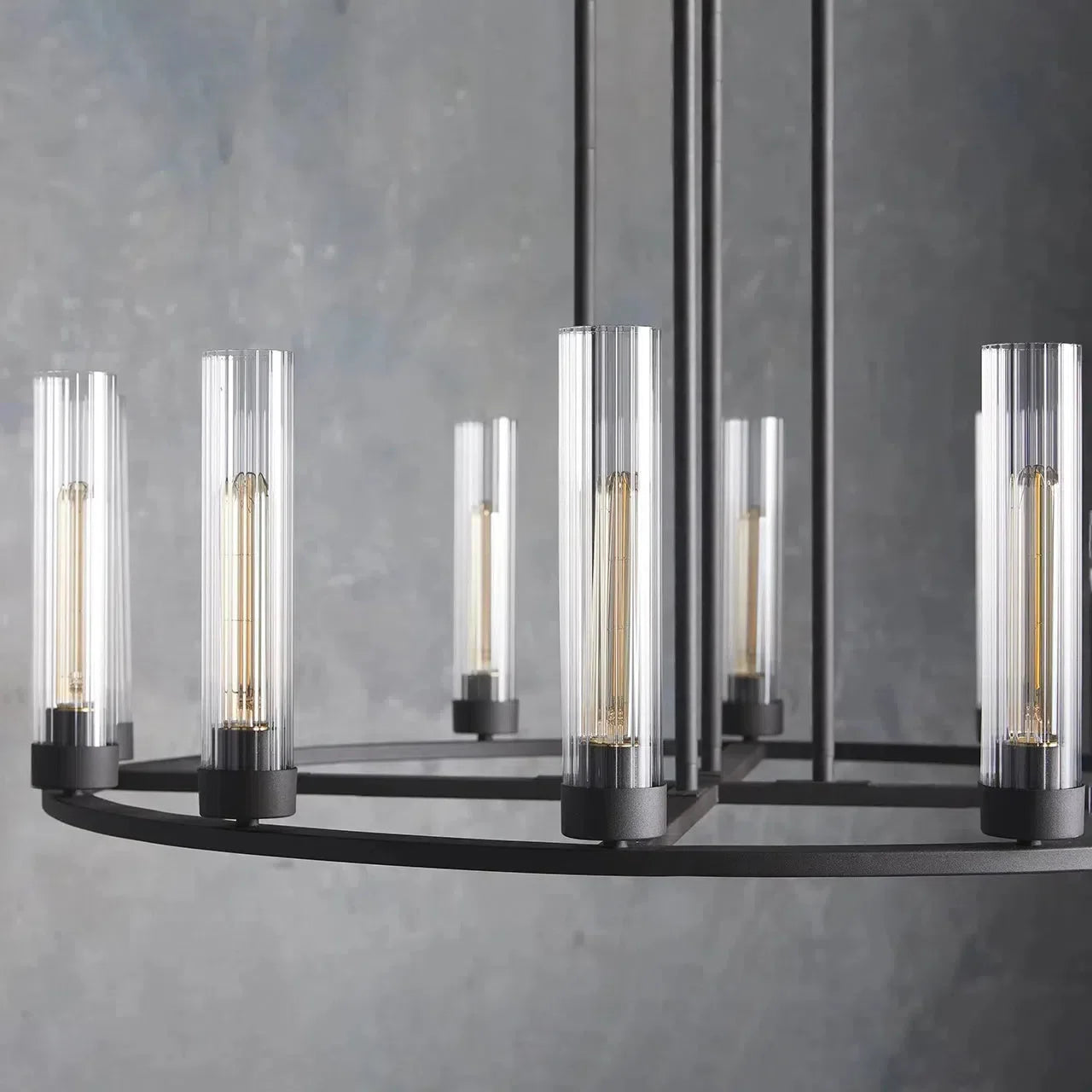 Andreas Round Chandelier 10/12 Light