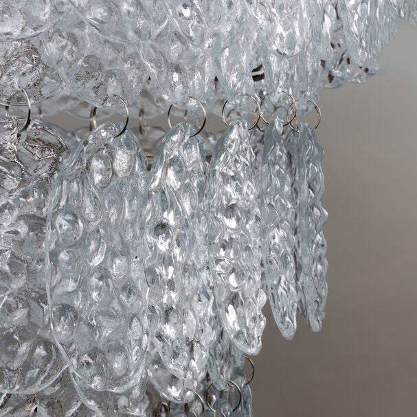 Valere Glass Round 5-Tier Chandelier