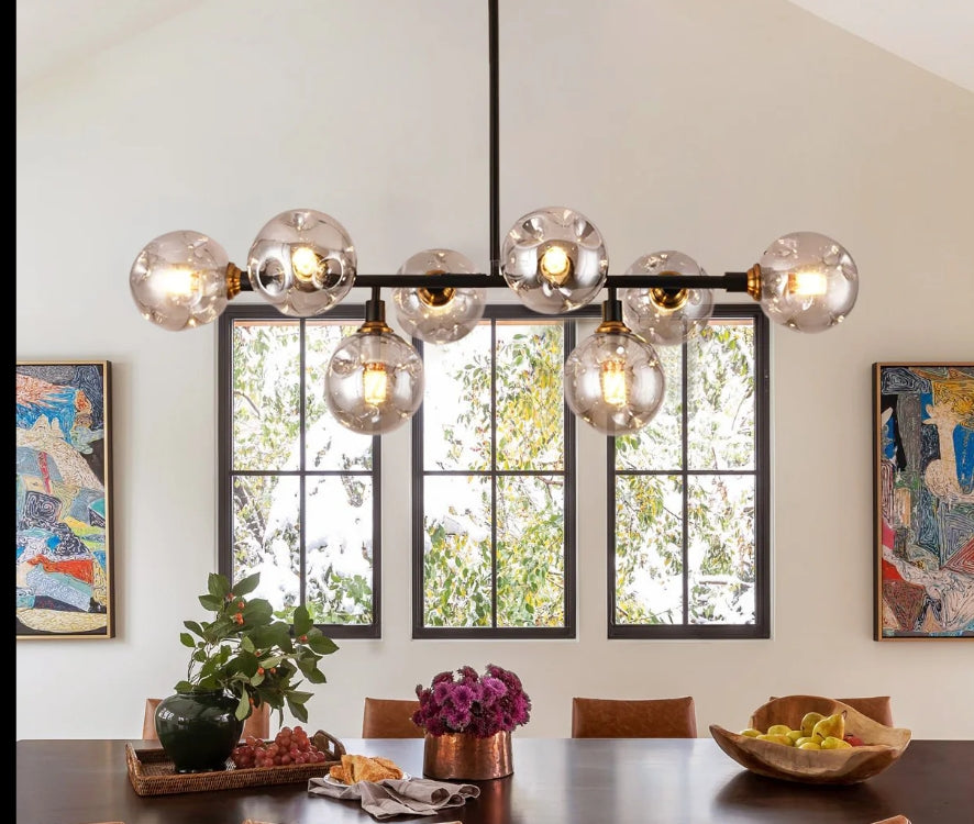 Primas Glass Linear Chandelier - Hailey, Optimized-1-Luxehomezone