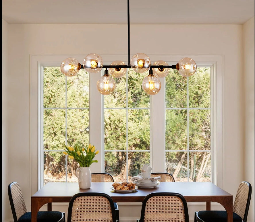 Primas Glass Linear Chandelier - Hailey, Optimized-1-Luxehomezone
