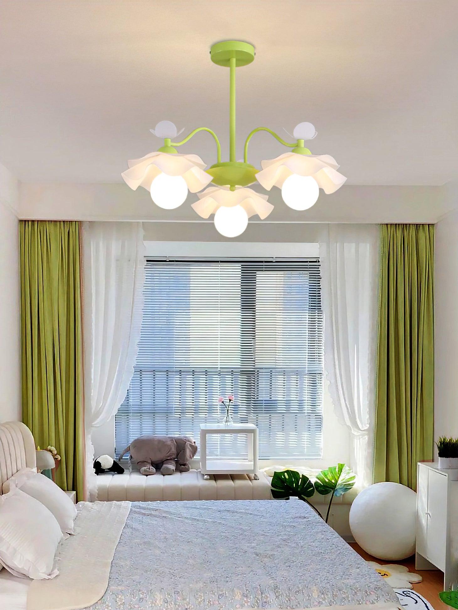 Murano Acrylic Chandelier with 3/5/8 heads - Zahara-1-Luxehomezone