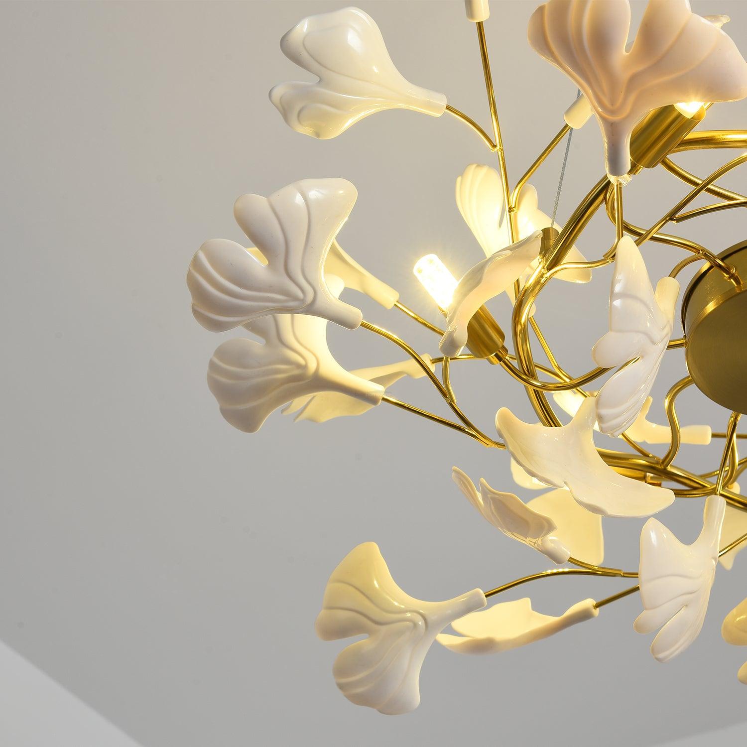Gingko Chandelier Style L - Gingko, Gingko Chandelier-1-Luxehomezone