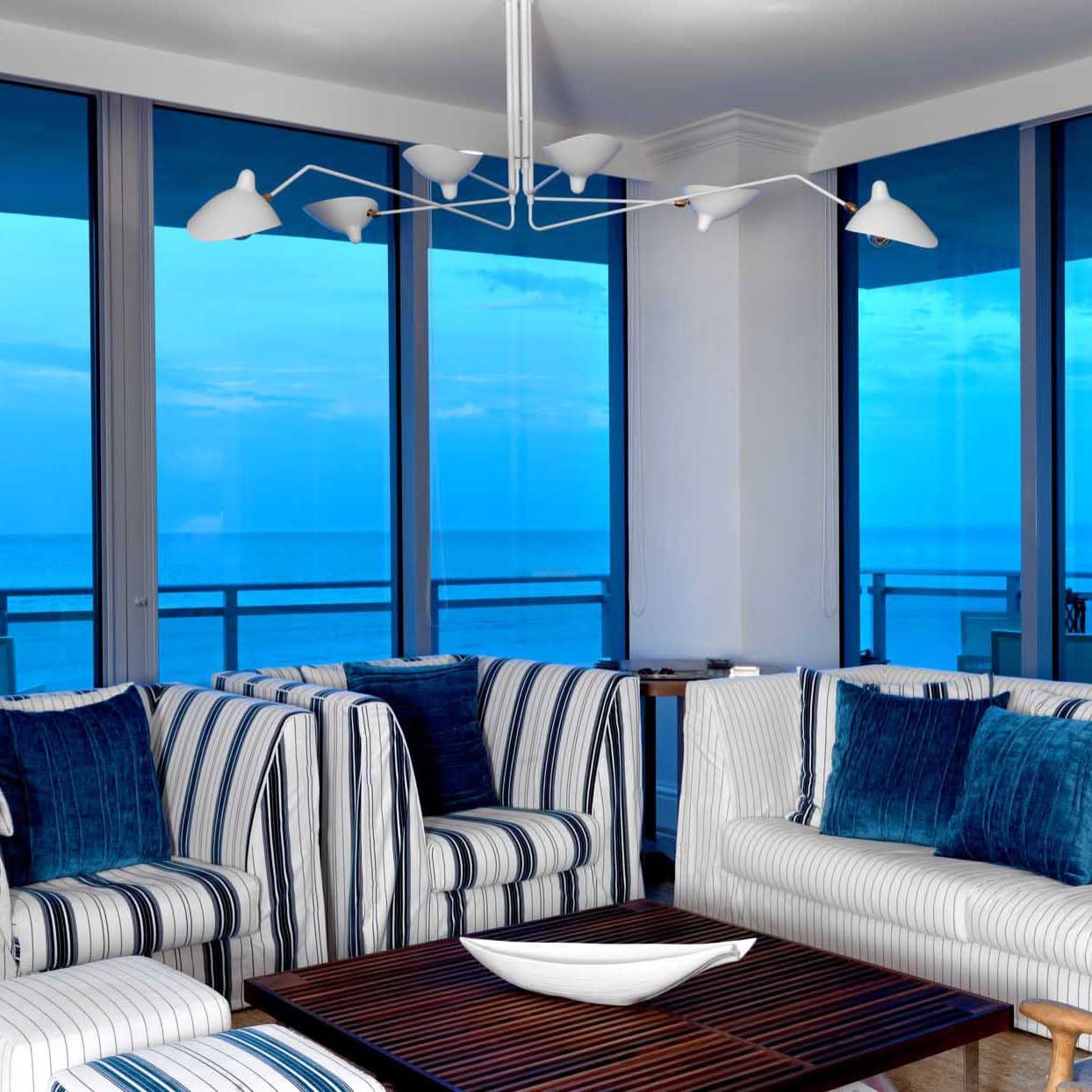 Serge Mouille Ceiling Light Style A - Luxehomezone