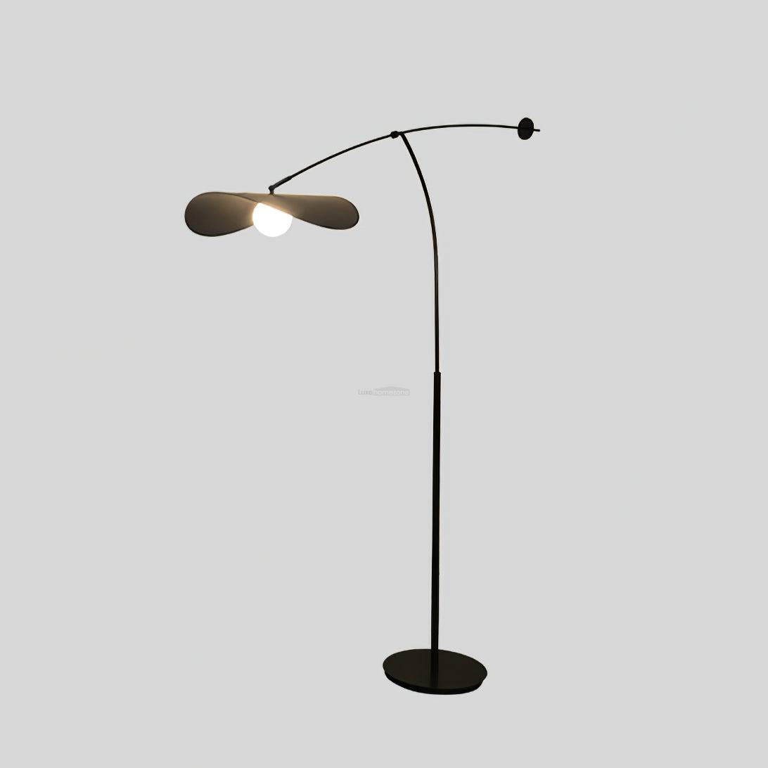 Alonso Floor Lamp  ∅ 6.6″ - Bent-1-Luxehomezone