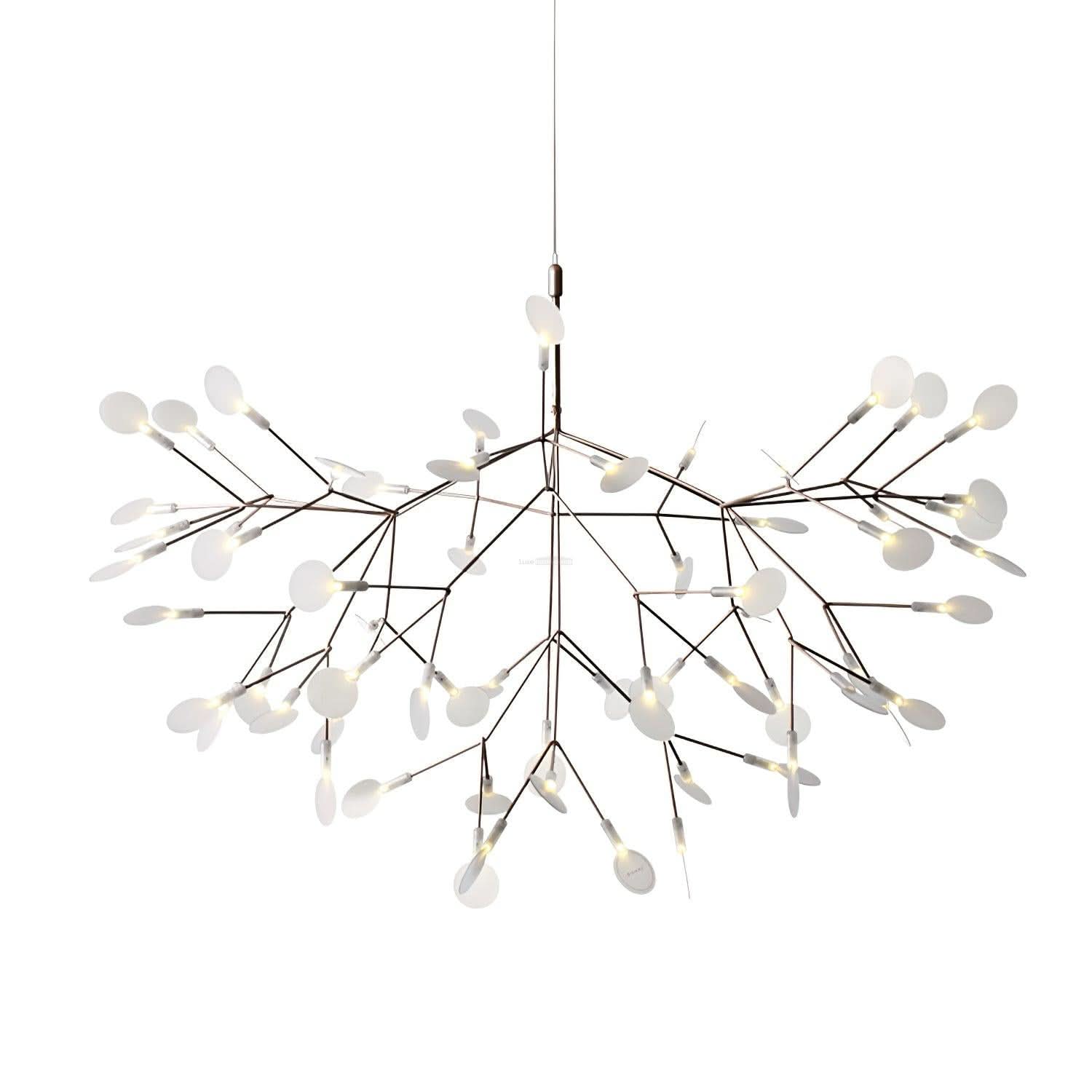 Rose Gold Firefly Chandelier - Branch-1-Luxehomezone