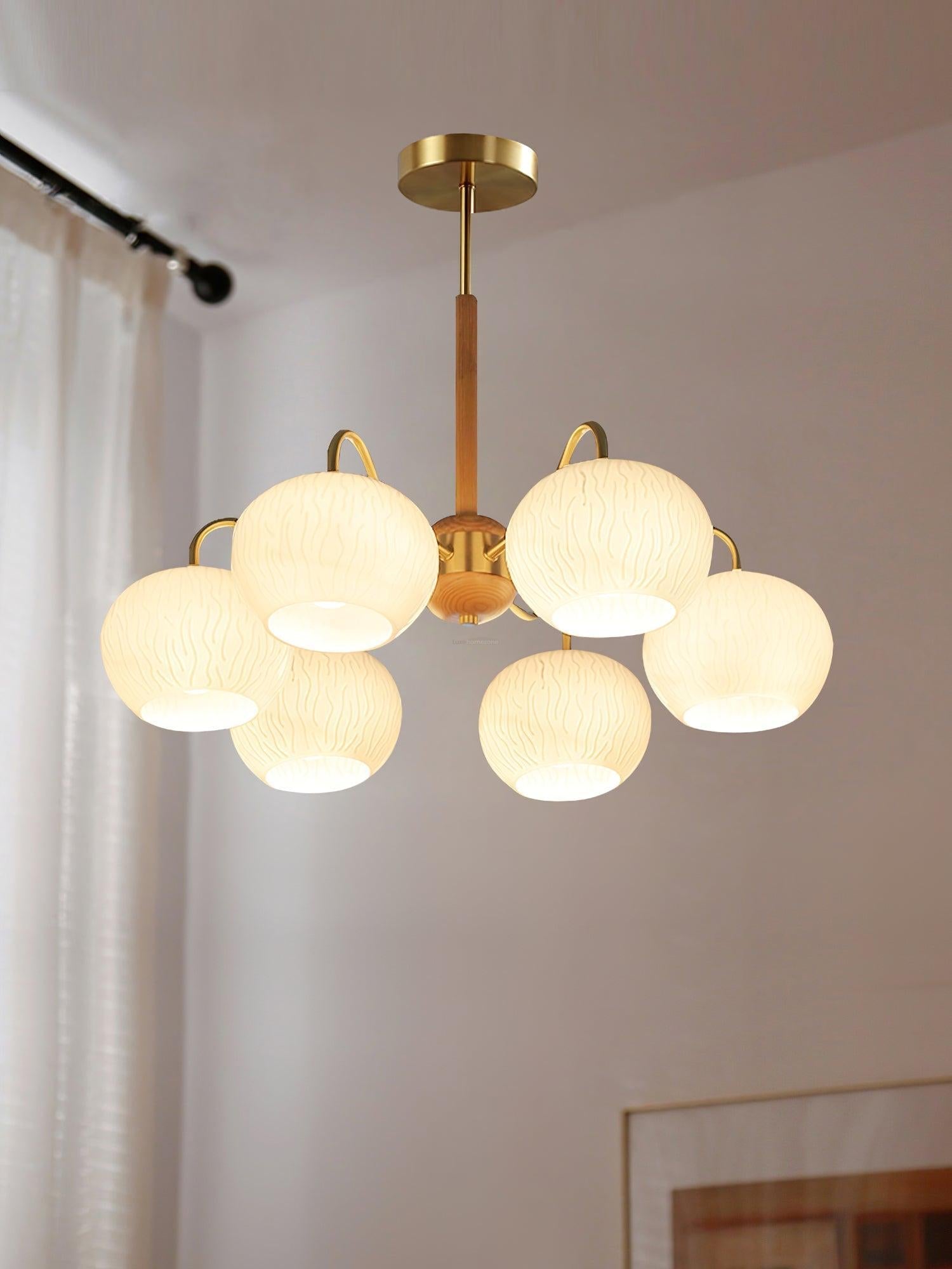 Hans Bergstrom Chandelier ∅ 22.8″ - Bend-1-Luxehomezone